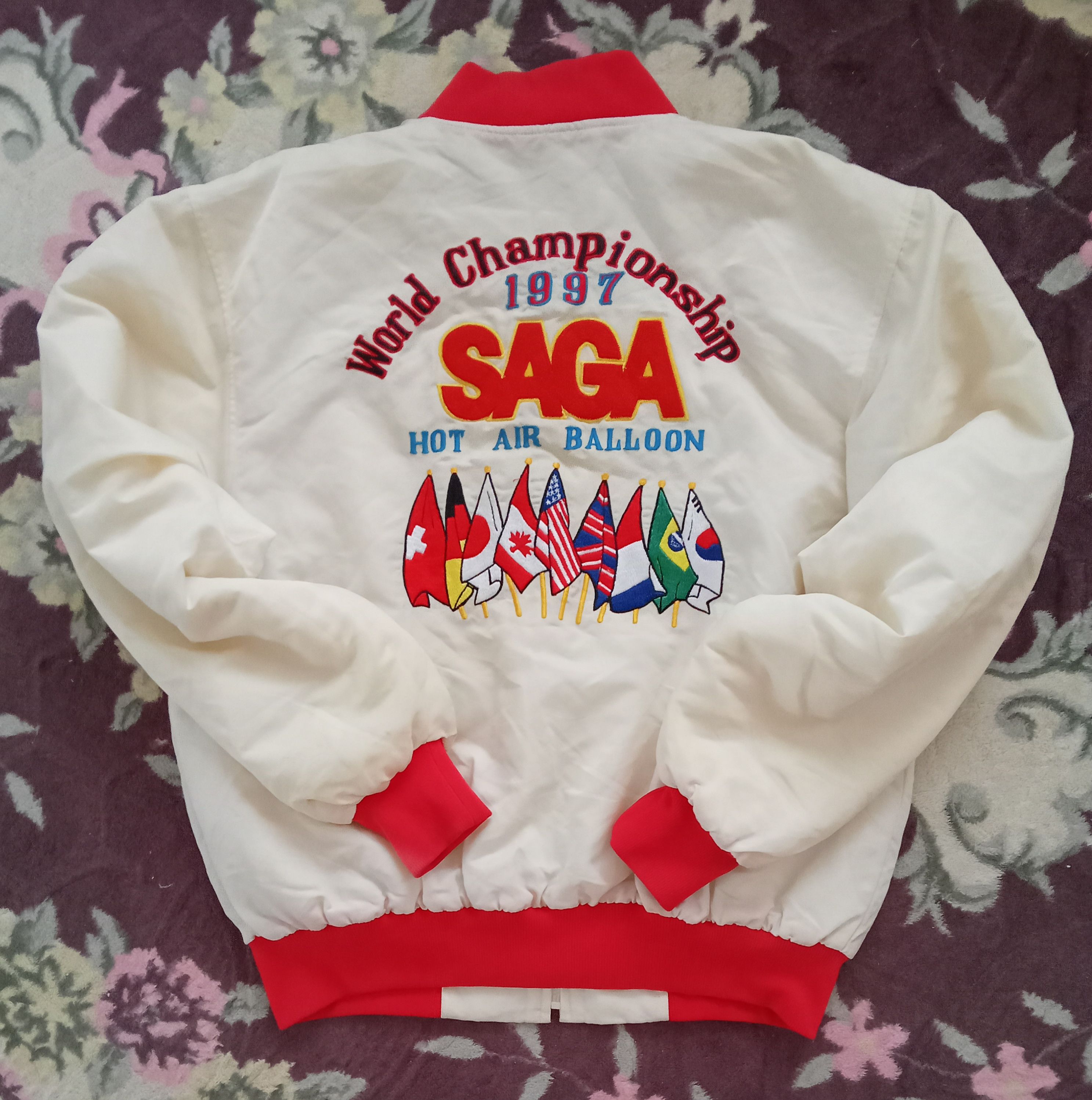 Vintage Vintage Jacket 1997 SAGA World Championship Hot Air Baloon Size US XL / EU 56 / 4 - 1 Thumbnail