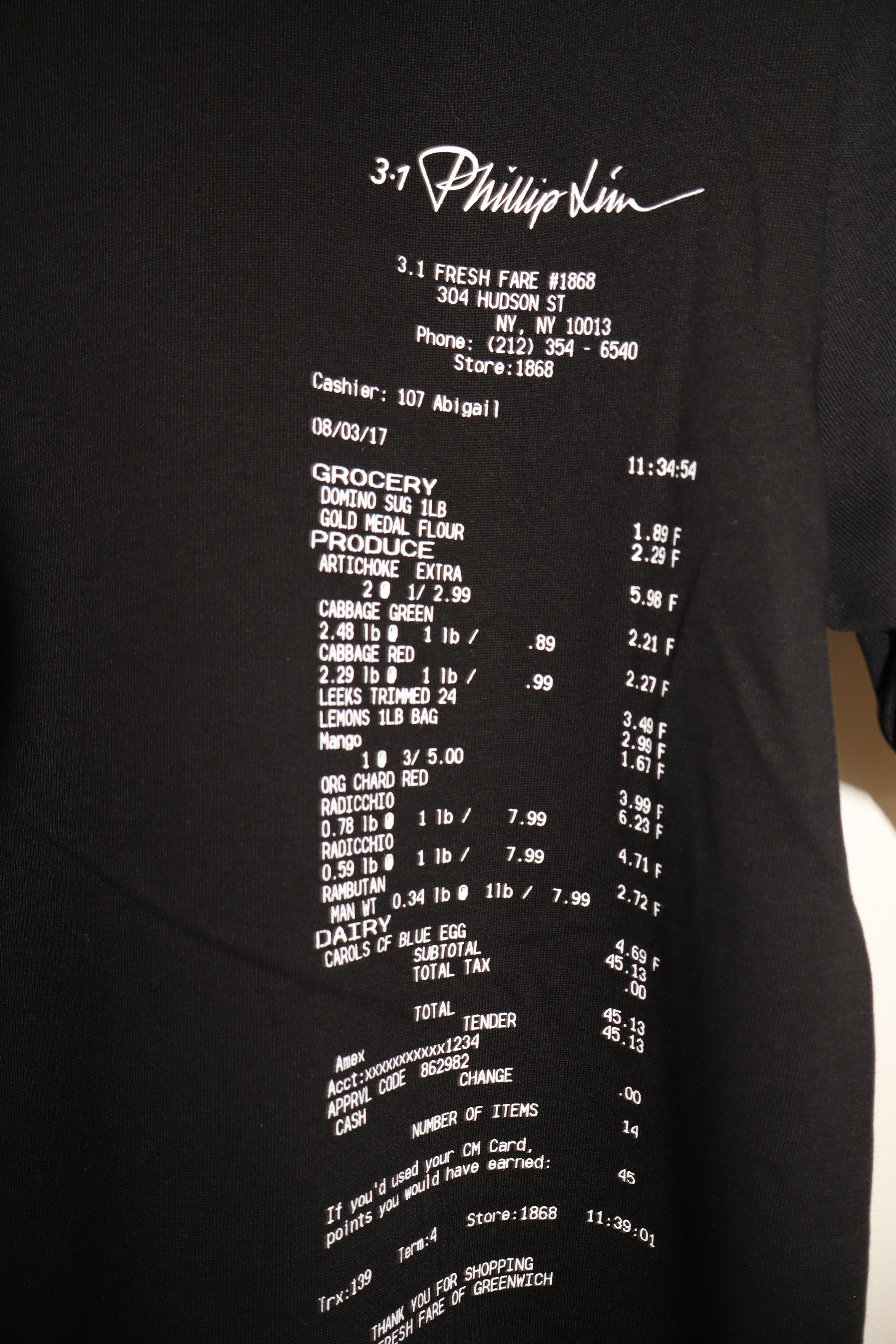 3.1 Phillip Lim Leek print t-shirt Size M / US 6-8 / IT 42-44 - 2 Thumbnail