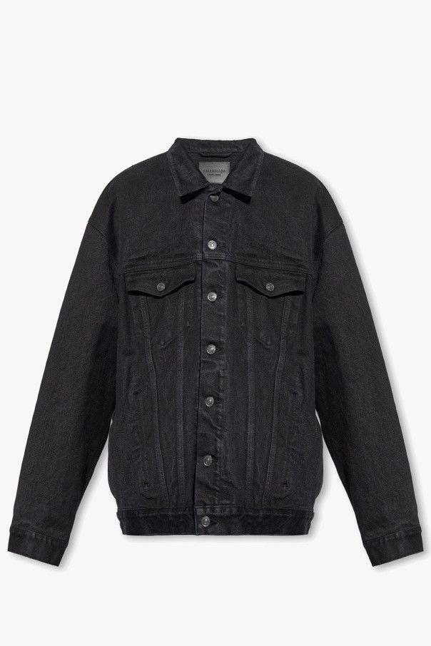 o1mt1gz0924 Oversized Jacket in Black