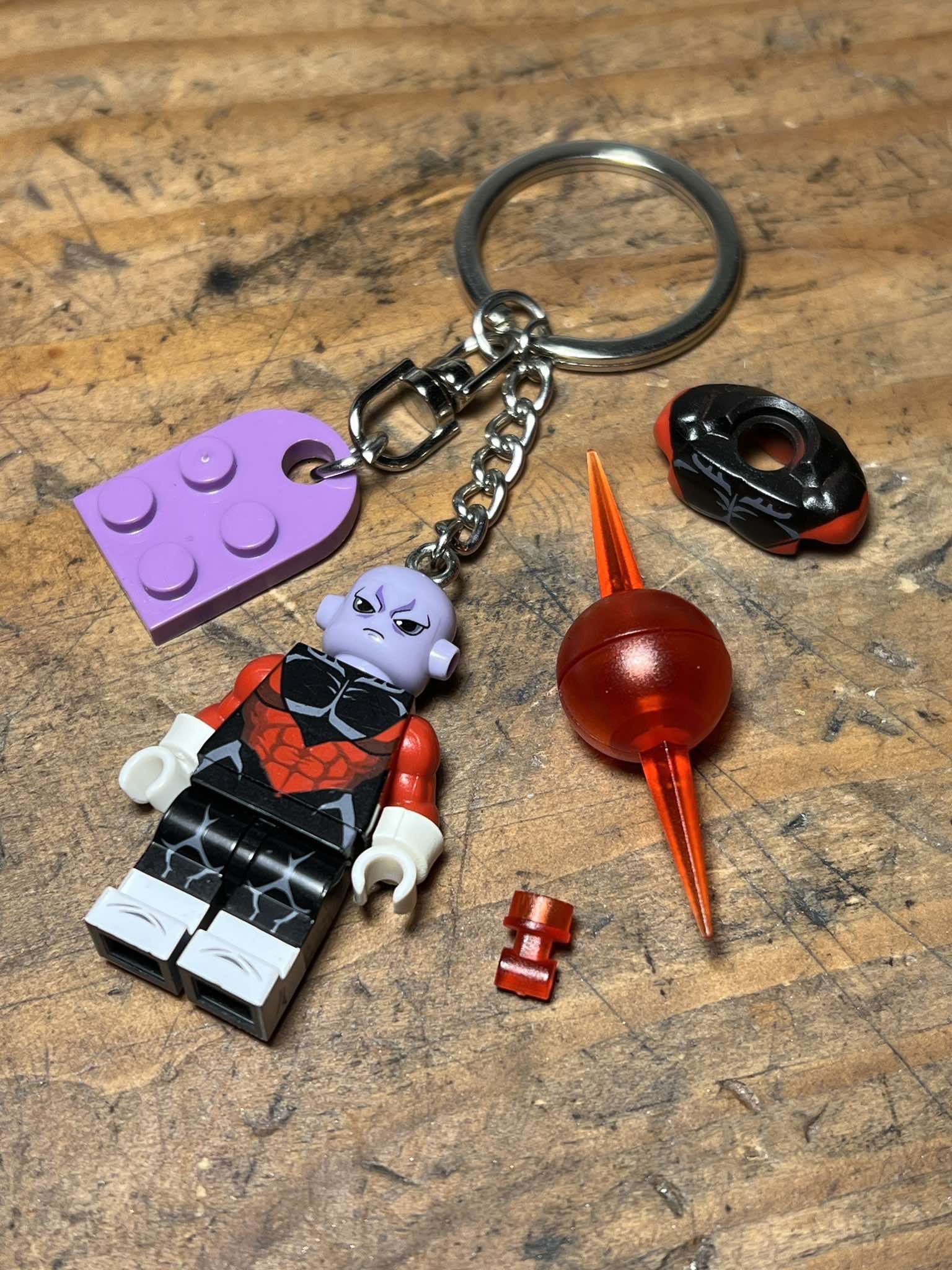 Other Dragon Ball Z Goku Jiren anime minifigure keychain Size ONE SIZE - 7 Thumbnail