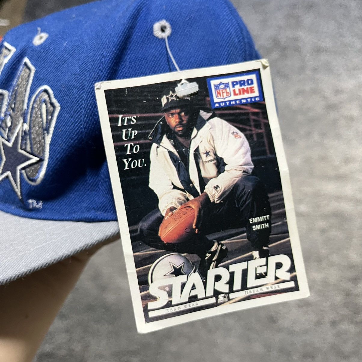 Starter VINTAGE 90s DALLAS COWBOYS STARTER EMBROIDERED SNAPBACK HAT Size ONE SIZE - 4 Thumbnail