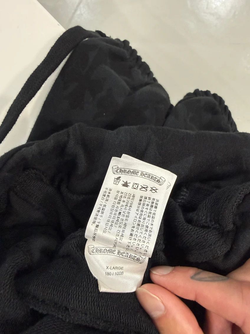 Chrome Hearts Chrome Hearts Plus Cross All Over Print Sweatpants Black Size US 36 / EU 52 - 3 Thumbnail