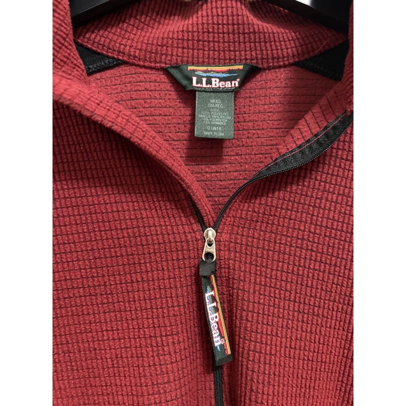 Vintage VINTAGE L.L. Bean Pullover Sweatshirt Shirt Mens S Red 1/4 Zip Mock Neck Fleece Logo USA 90s Outdoor Hiking Size US S / EU 44-46 / 1 - 4 Thumbnail