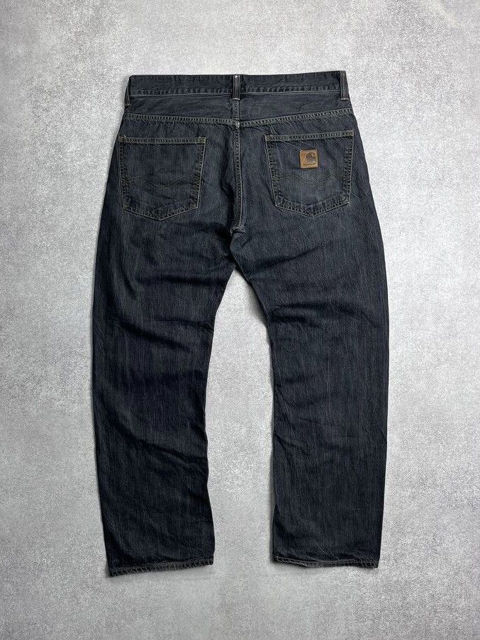 Vintage Carhartt Baggy Bronco Denim Pants Y2K 36x32