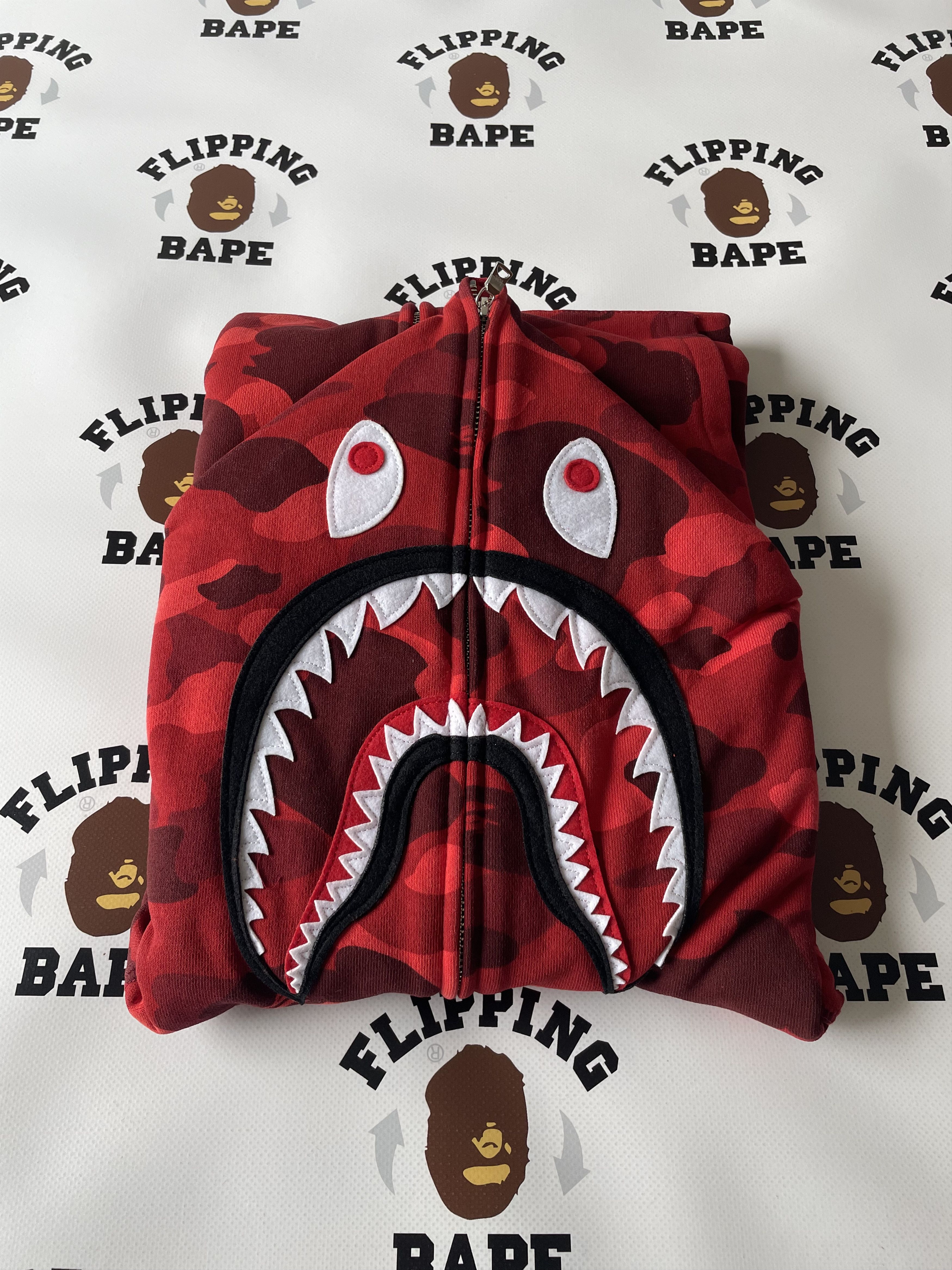Bape BAPE COLOR CAMO SHARK FULL ZIP HOODIE SS23 Size US XXL / EU 58 / 5 - 3 Thumbnail