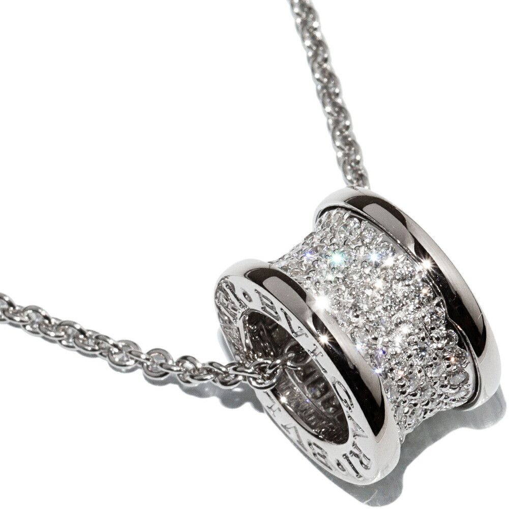 Bvlgari Bvlgari B.zero1 Au750 Diamond Pendant Necklace Metal Necklace 346167 DUTY FREE for USA