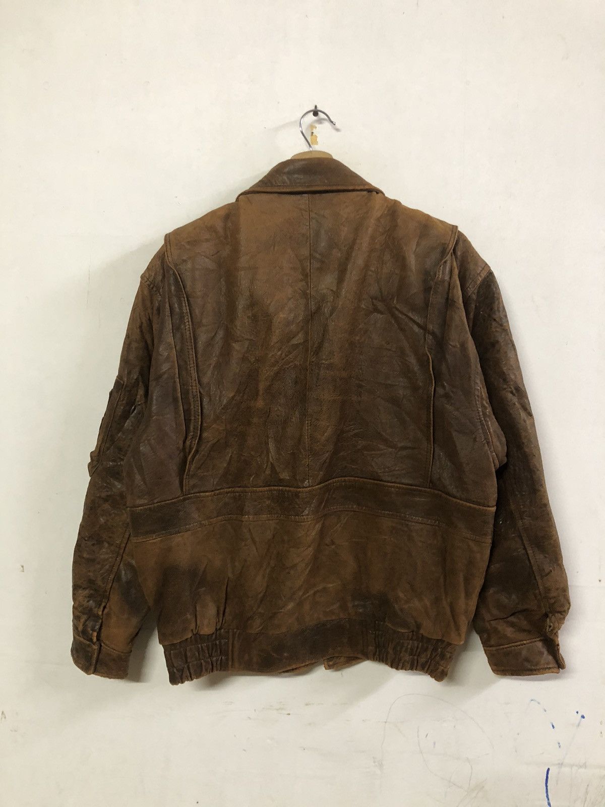 Japanese Brand × Vintage Vintage Mondick Leather Jacket Zipper Size US M / EU 48-50 / 2 - 2 Thumbnail