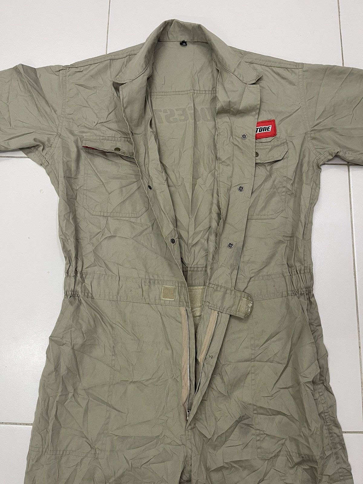 Sports Specialties Rare Vintage BRIDGESTONE Motorsport Racing Coveralls Size US L / EU 52-54 / 3 - 7 Thumbnail