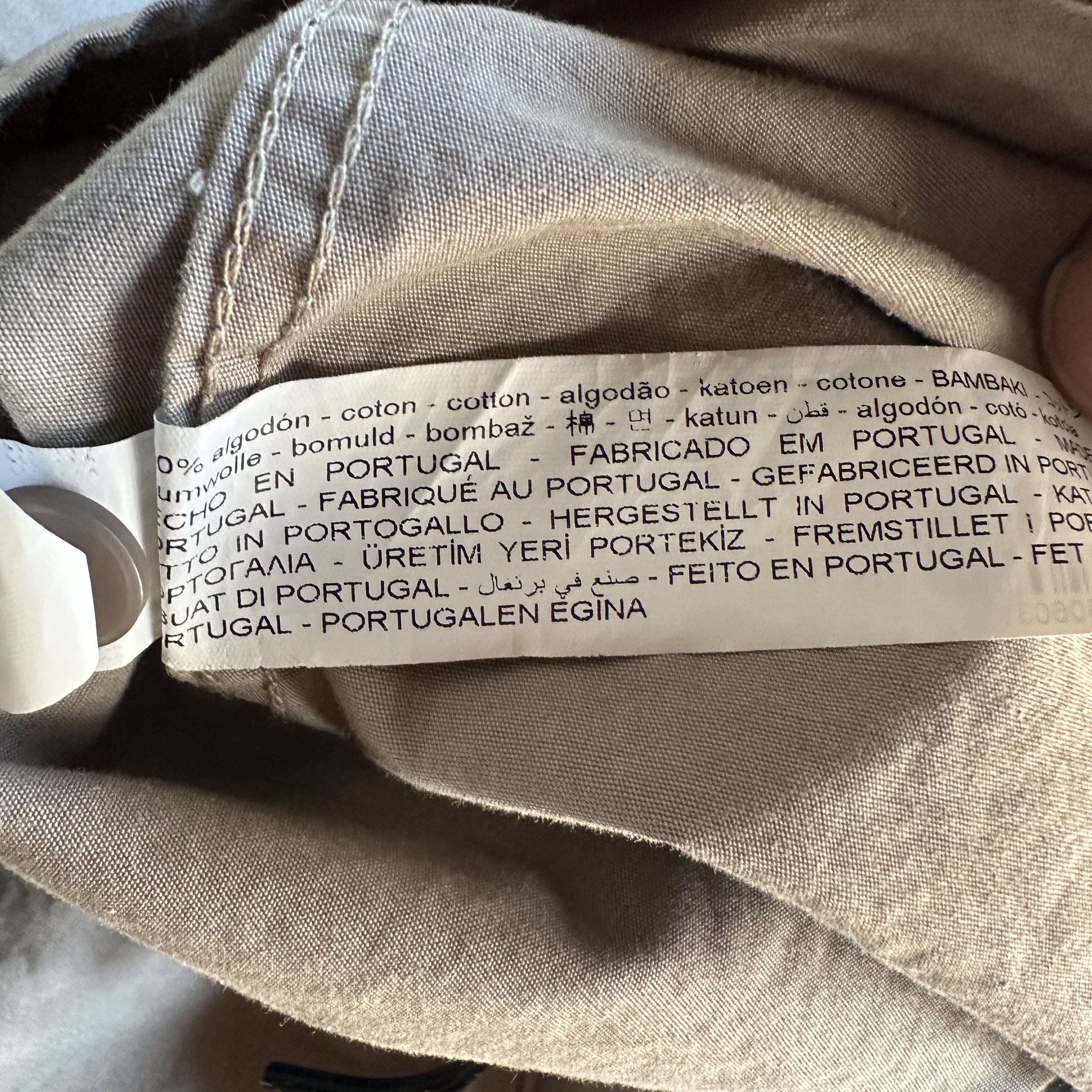 Zara Zara Button Up Shirt Medium Beige Cream Boxy Fit Big Pocket Size US M / EU 48-50 / 2 - 9 Thumbnail