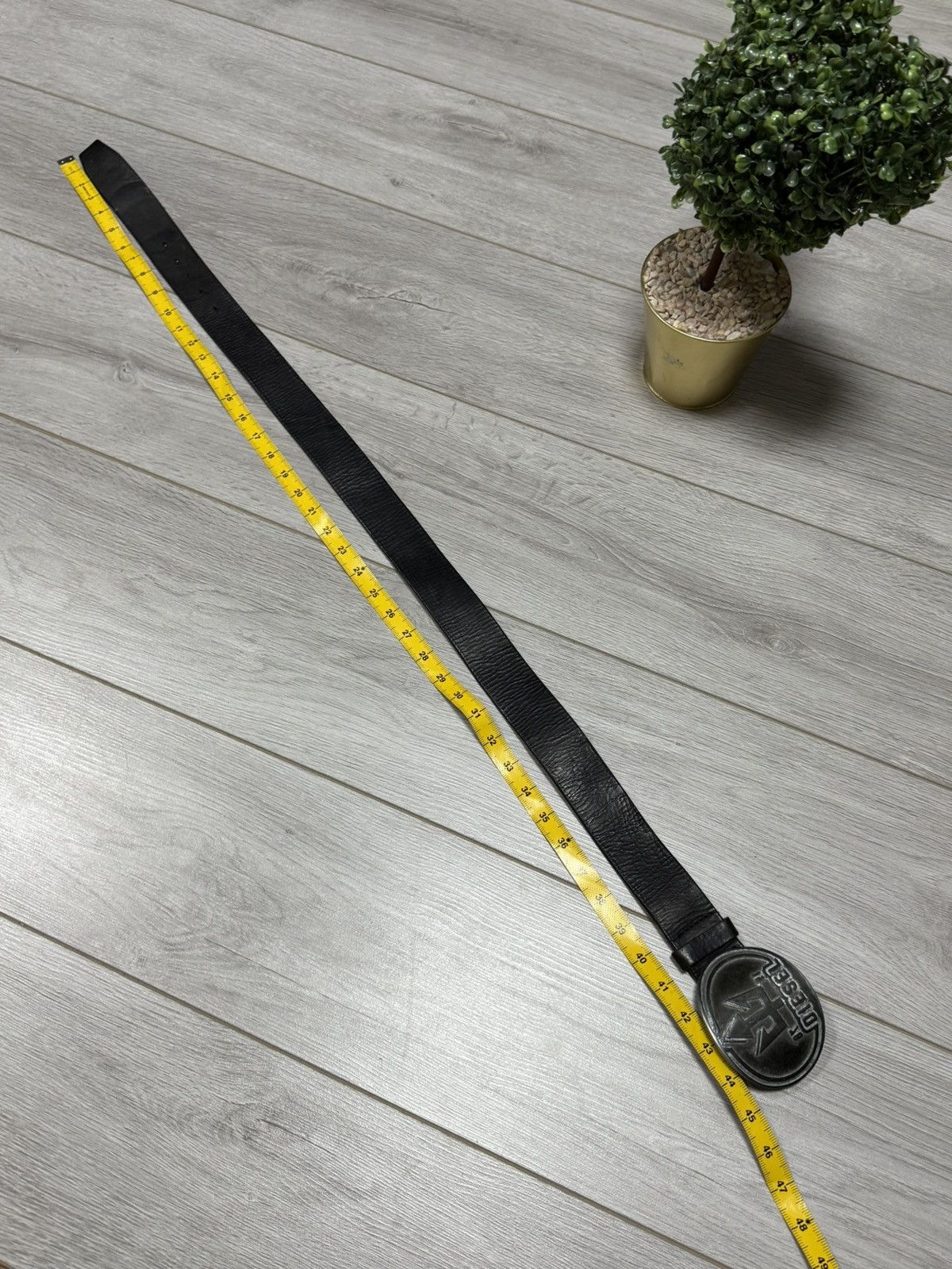 Diesel Diesel Trident 🔱 Ukraine archive vintage leather belt Size ONE SIZE - 8 Thumbnail