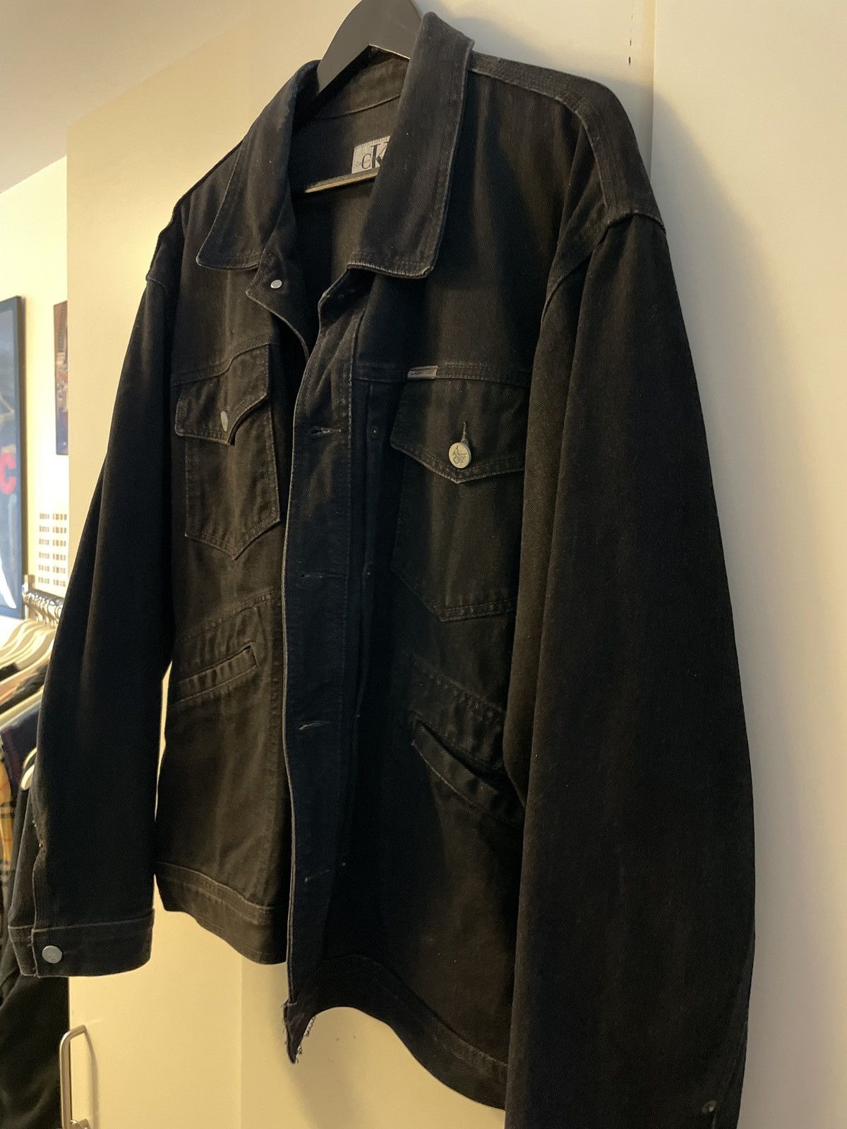 Calvin Klein Vintage 90s Calvin Klein Jeans Jacket Size US XL / EU 56 / 4 - 2 Thumbnail