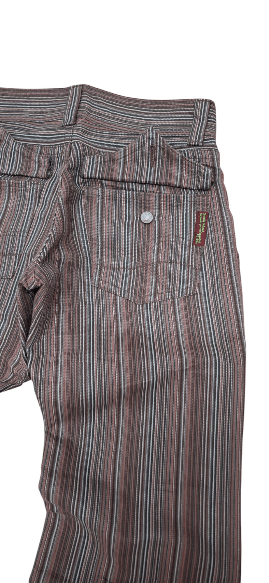 20471120 × 5351 POUR LES HOMMES × Japanese Brand Vintage 291295 Homme Pinstripe Baggy Pants Size US 32 / EU 48 - 9 Thumbnail