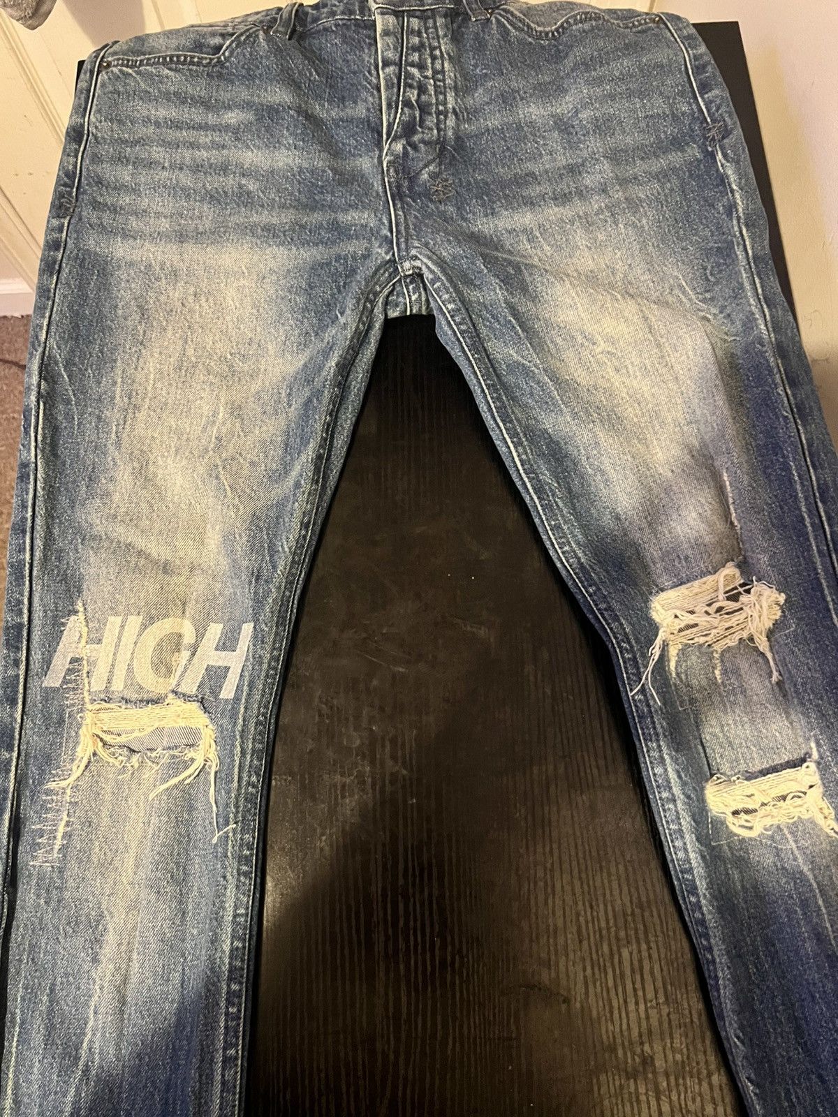 Ksubi Ksubi Van Winkle High Rage Jeans Size US 33 - 1 Thumbnail