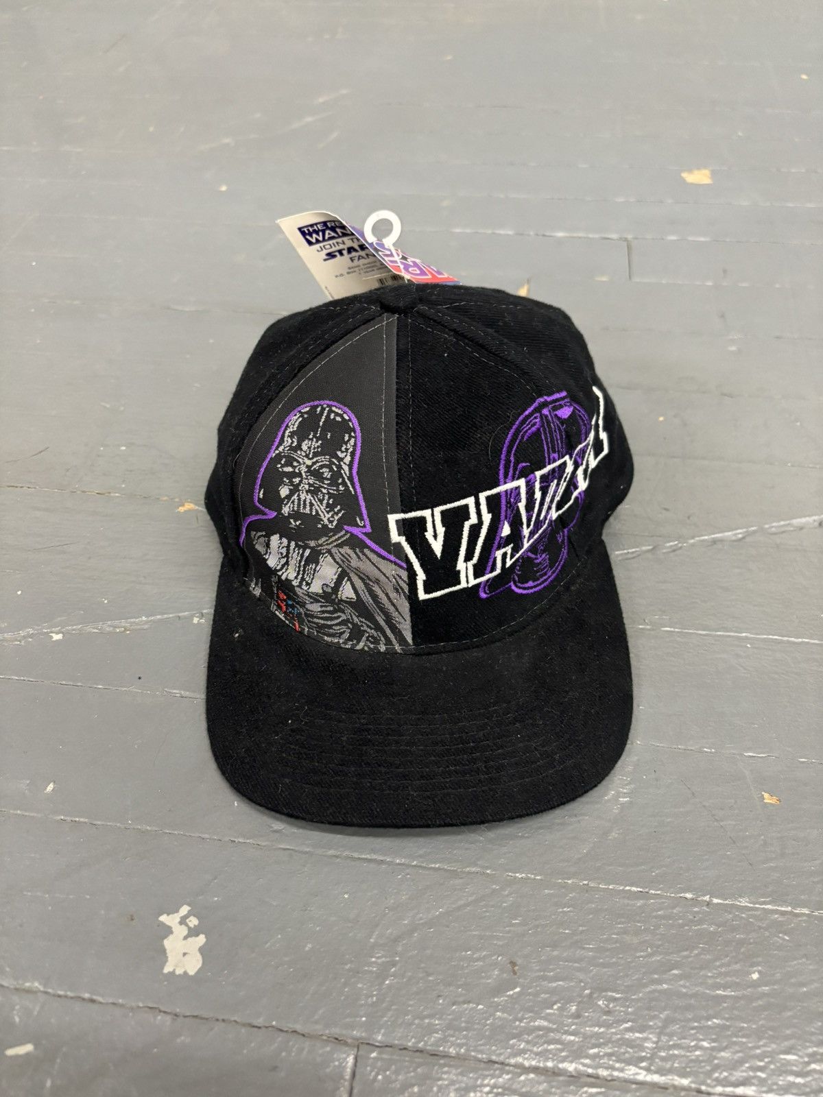 Star Wars × Vintage Vintage 1996 Star Wars Dark Vader hat Size ONE SIZE - 1 Thumbnail