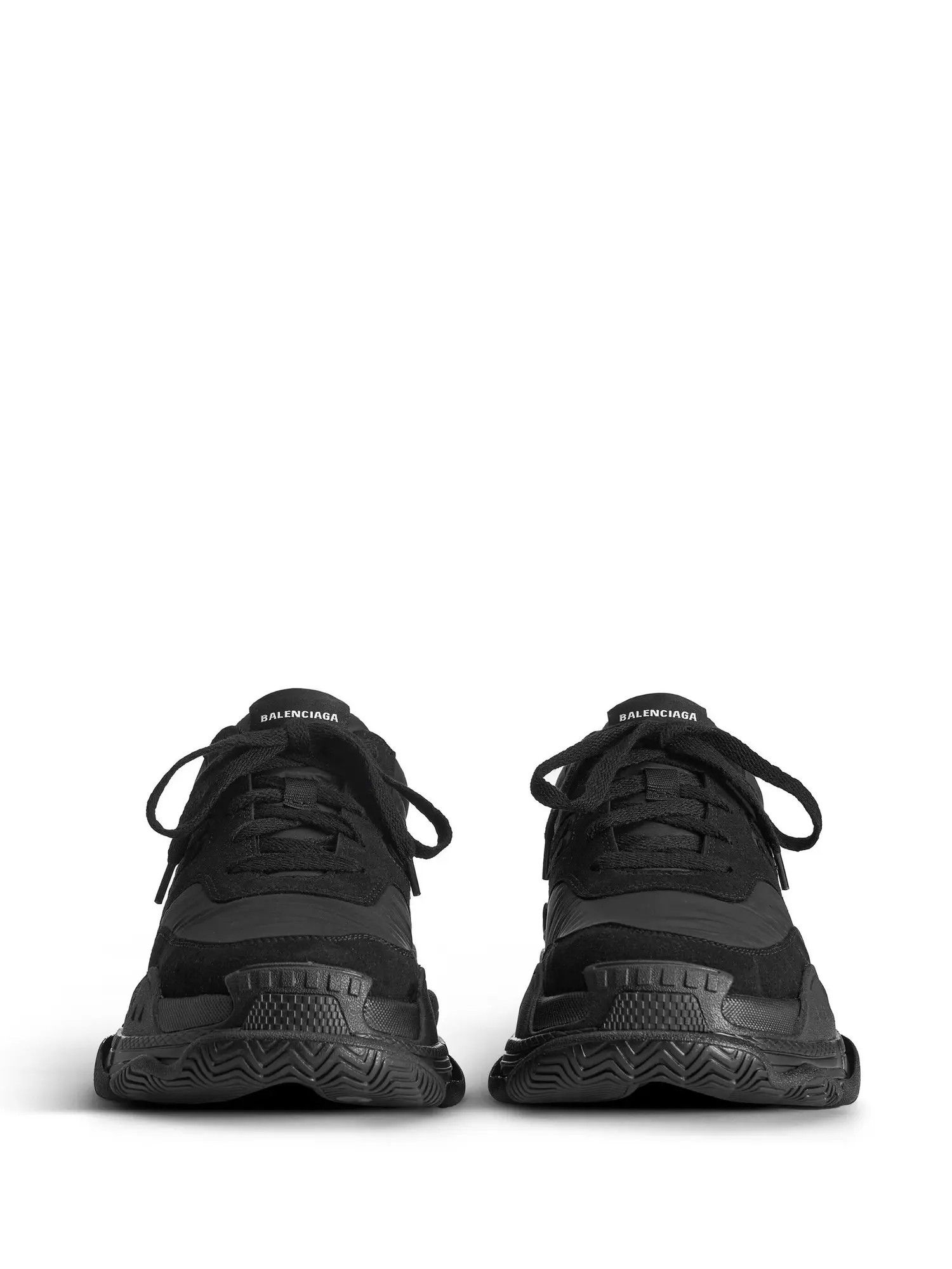 Balenciaga o1mt1gz0924 Triple S Sneaker in Black Size US 11 / EU 44 - 4 Thumbnail