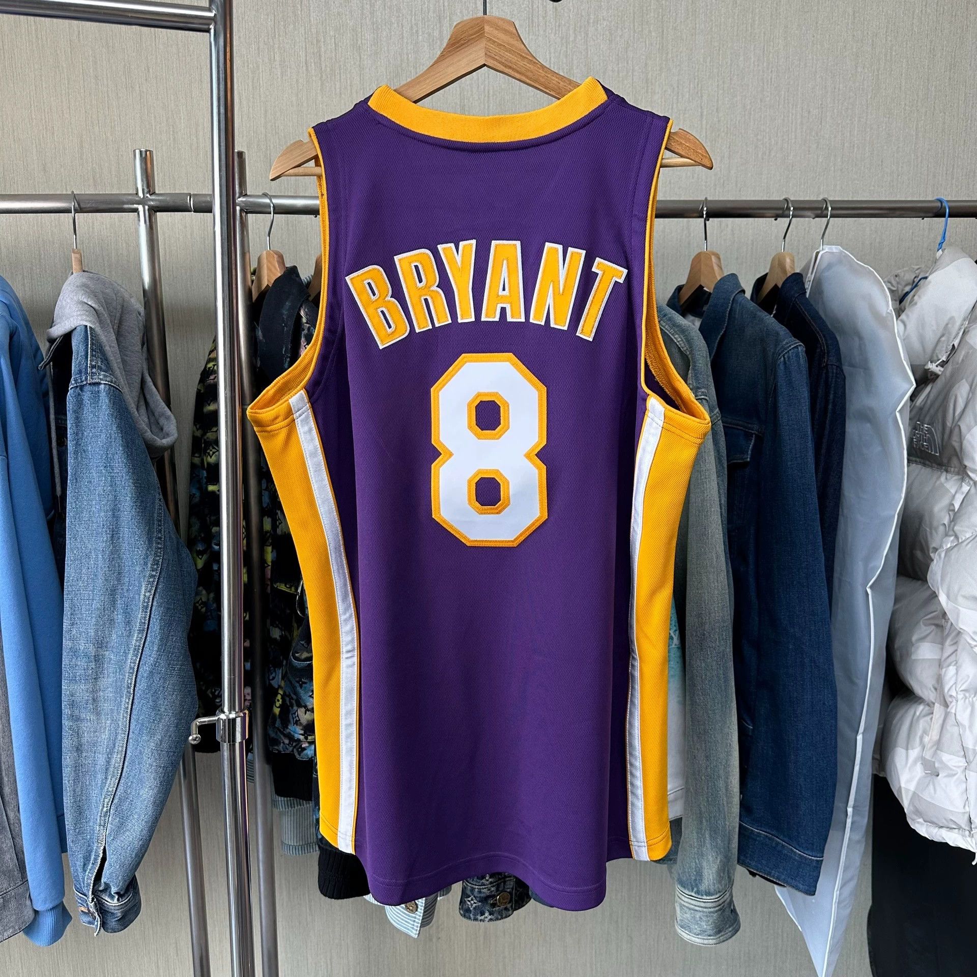 Nike Mitchell & Ness Lakers 99-00 Kobe 8 Purple Jersey Size US L / EU 52-54 / 3 - 2 Thumbnail