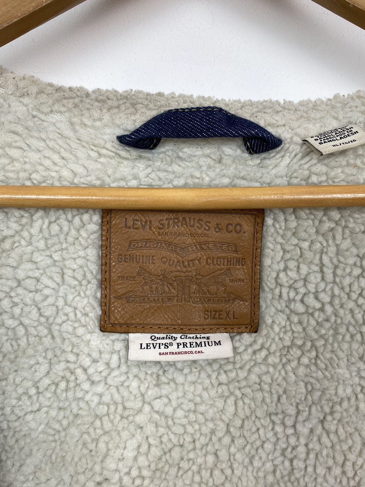 Levi's Levi's Denim Sherpa Lined Jacket Men’s Size X-LARGE Blue Top Size US XL / EU 56 / 4 - 9 Thumbnail