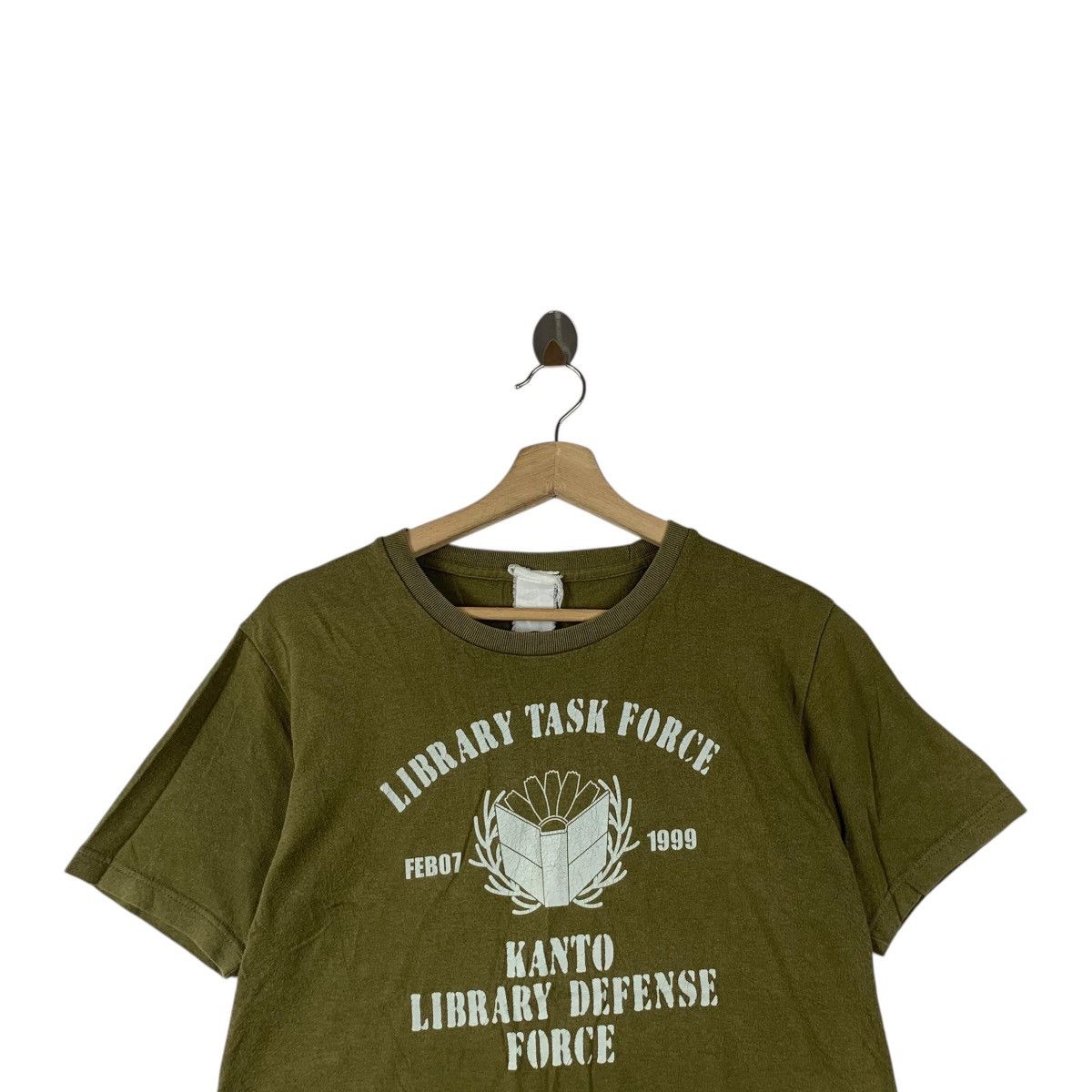 Vintage COSPA LIBRARY WAR Toshokan Senso Kanto Library Anime Tee Size US S / EU 44-46 / 1 - 2 Thumbnail