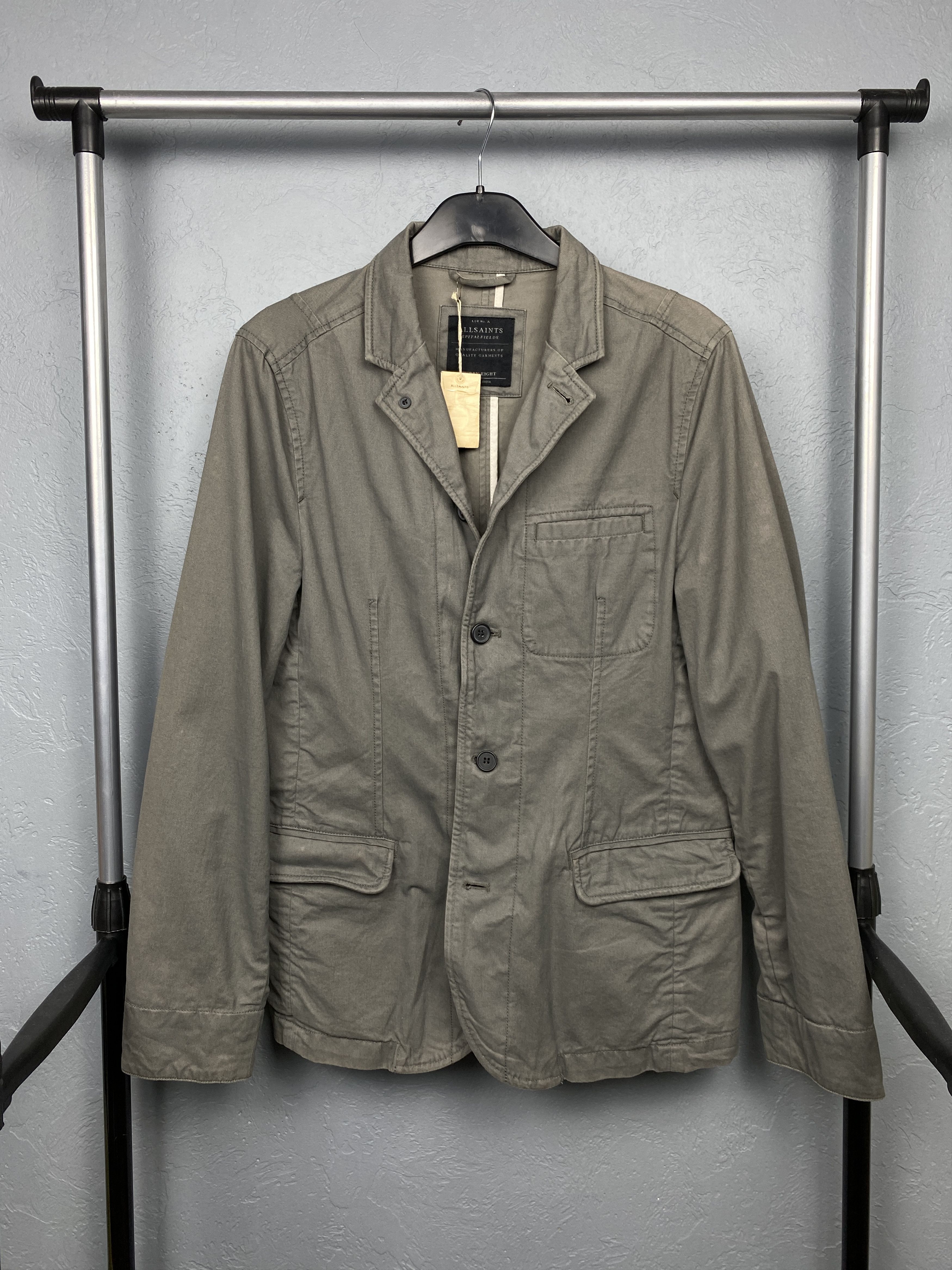 Allsaints × Vintage NEW Allsaints Vintage Mens Mitre Blazer Jacket Size US M / EU 48-50 / 2 - 1 Thumbnail
