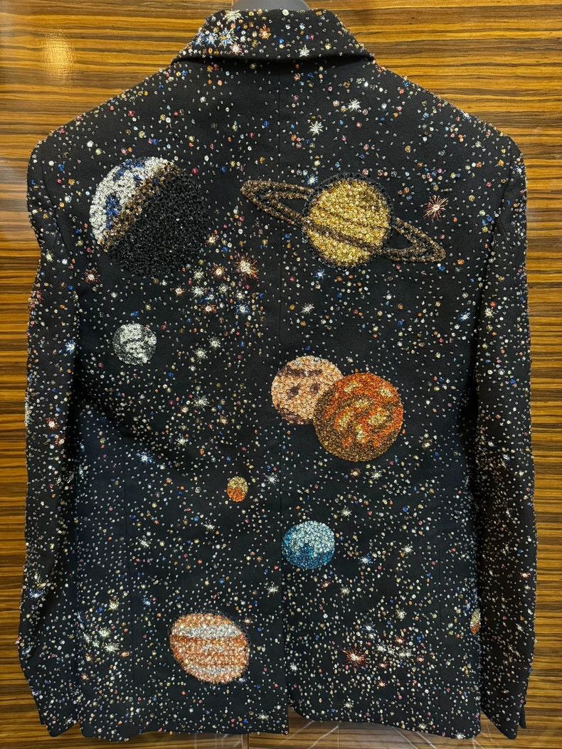 Saint Laurent Paris Saint Laurent Galaxy Suit-2506 Size US M / EU 48-50 / 2 - 2 Thumbnail