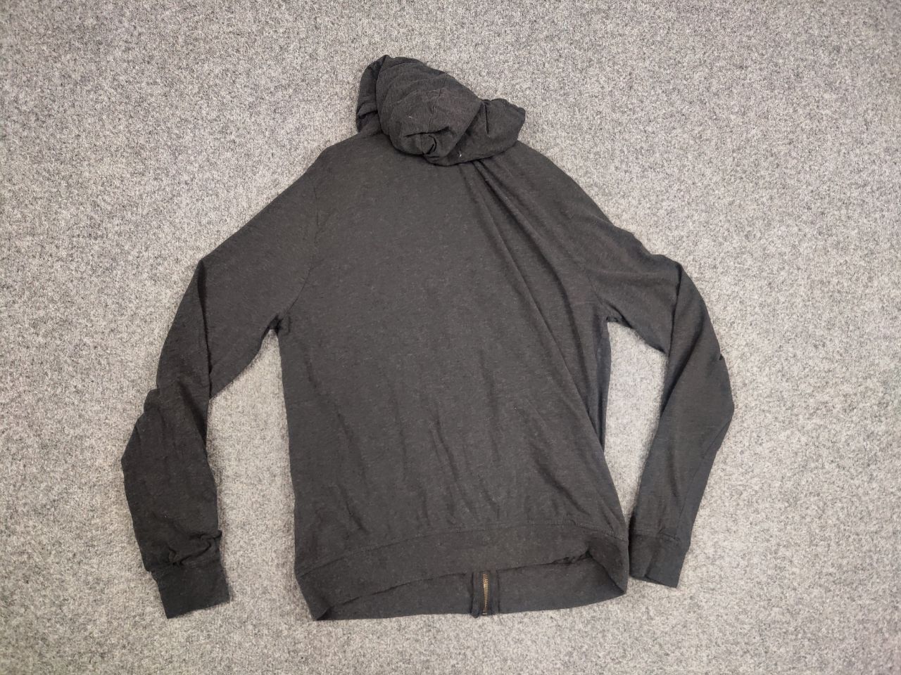 Allsaints Allsaints Brace Dark Gray Full Zip Light Hoodie Size US L / EU 52-54 / 3 - 14 Thumbnail