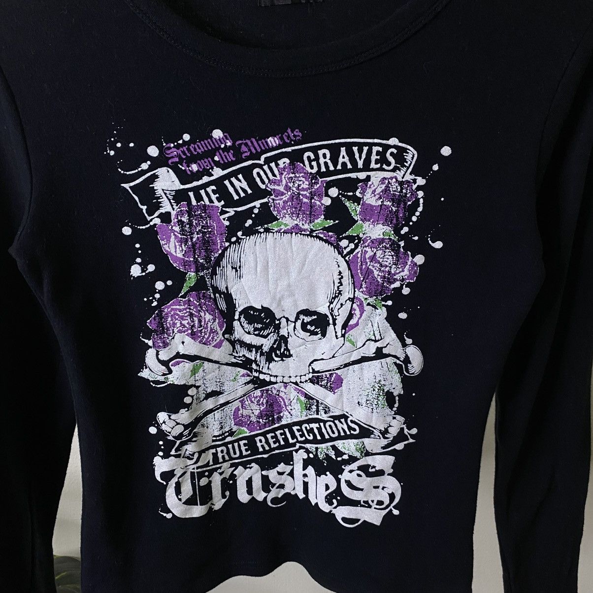 If Six Was Nine Relache Skulls Ifsixwasnine Hysterics Cyber Gothic Punk LS Size XS / US 0-2 / IT 36-38 - 2 Thumbnail
