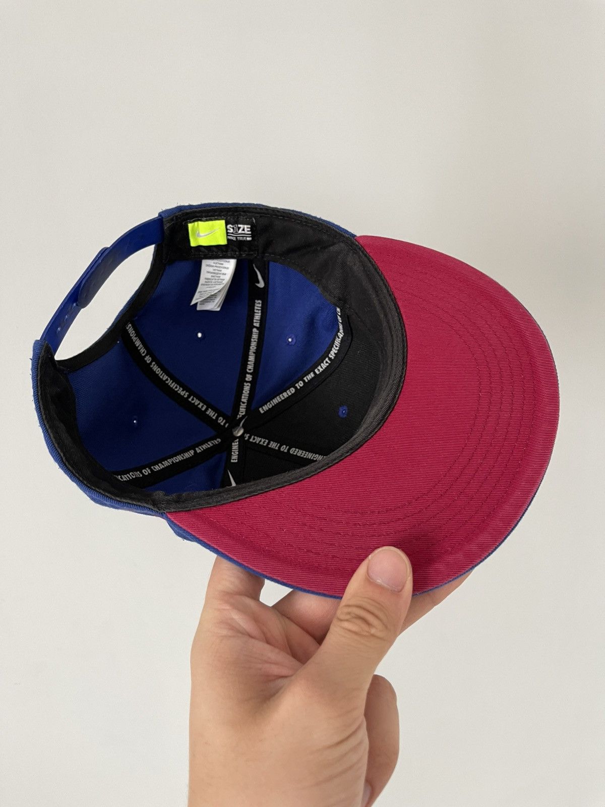 Nike NIKE FC Barcelona Soccer Football Blokecore Snapback Cap Hat Size ONE SIZE - 6 Thumbnail