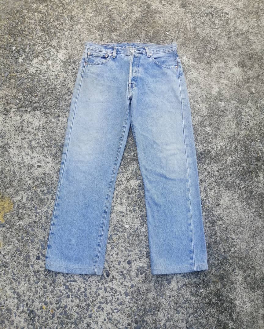 Levi's × Levi's Vintage Clothing Levi's Strauss Fly Button Denim Jeans Size US 33 - 1 Thumbnail