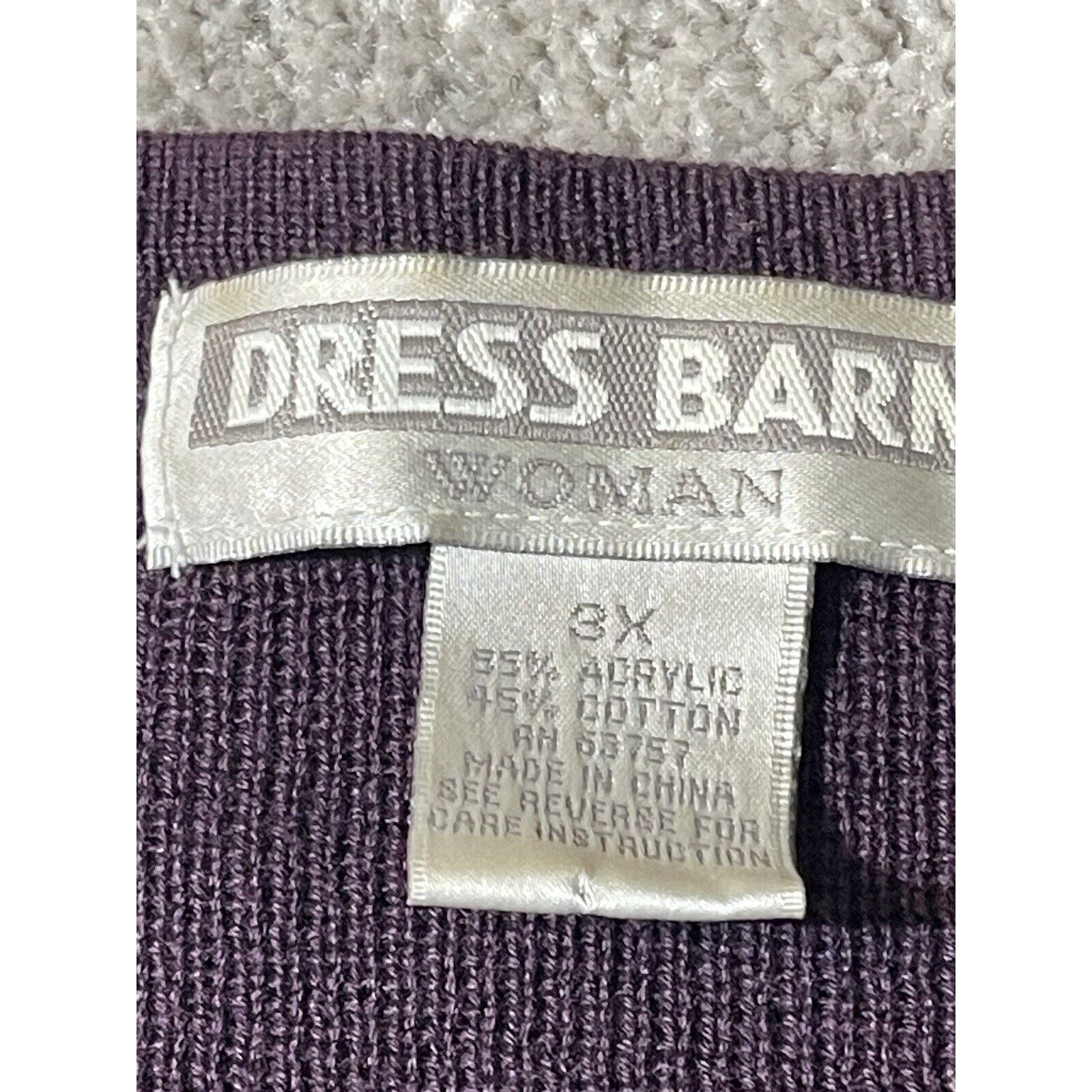 Other Vintage Dressbarn Sweater Womens Plus 3X Shoulder Pads Size 3XL / US 20-22 - 8 Thumbnail