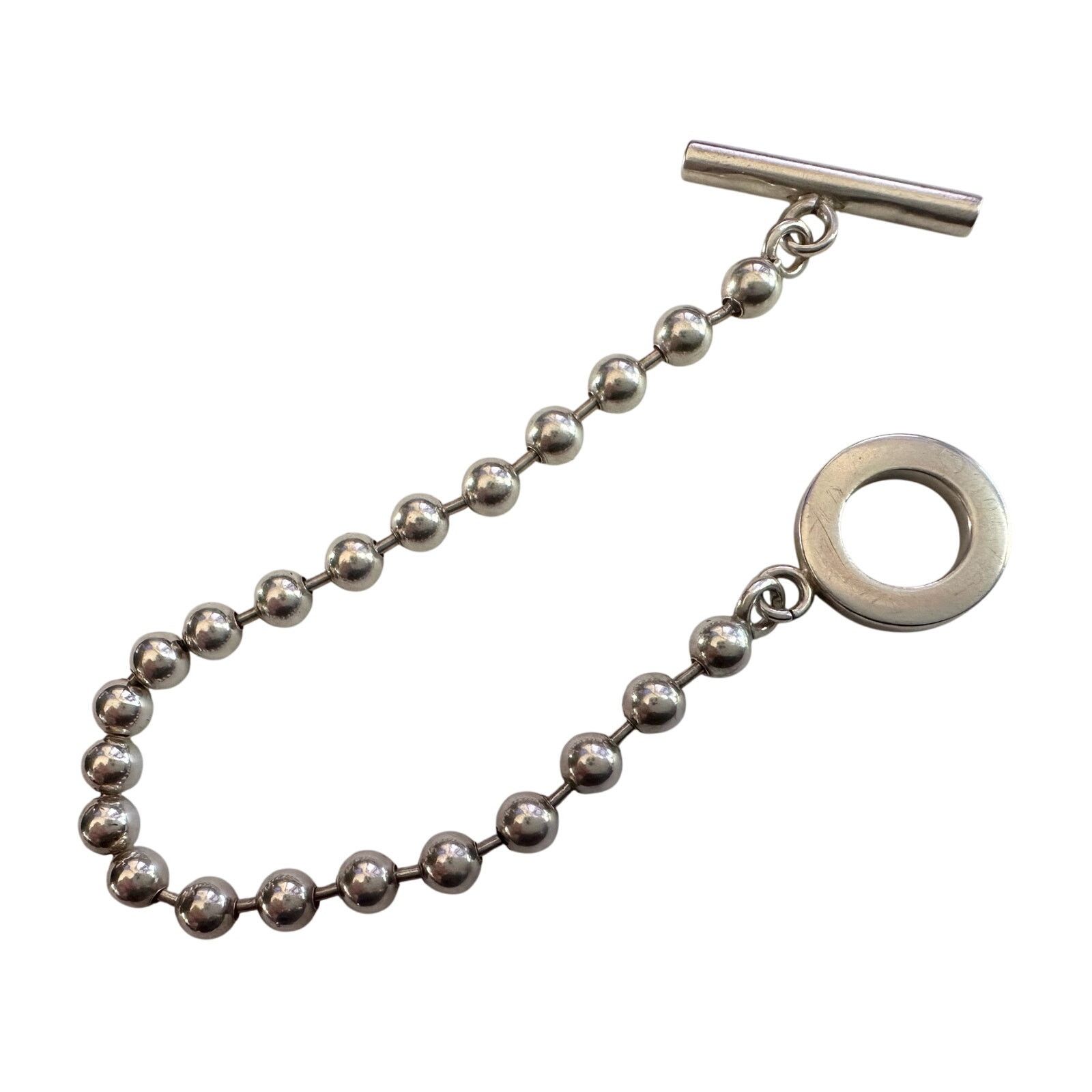 Gucci Gucci Sterling Silver Ball Chain Bracelet Size ONE SIZE - 6 Thumbnail