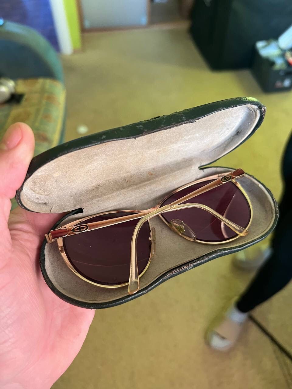Dior × Vintage Christian Dior Vintage 80s Eyeglasses Austria Metal Frame Size ONE SIZE - 21 Thumbnail