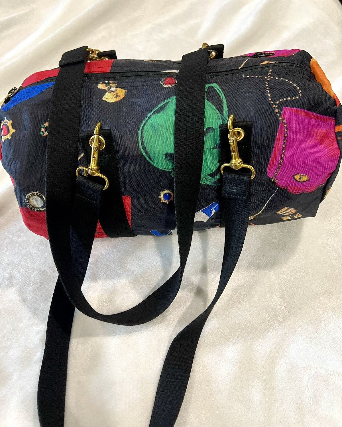 Karl Lagerfeld Karl Lagerfeld Signature Logo Duffle Double Bag Size ONE SIZE - 20 Thumbnail
