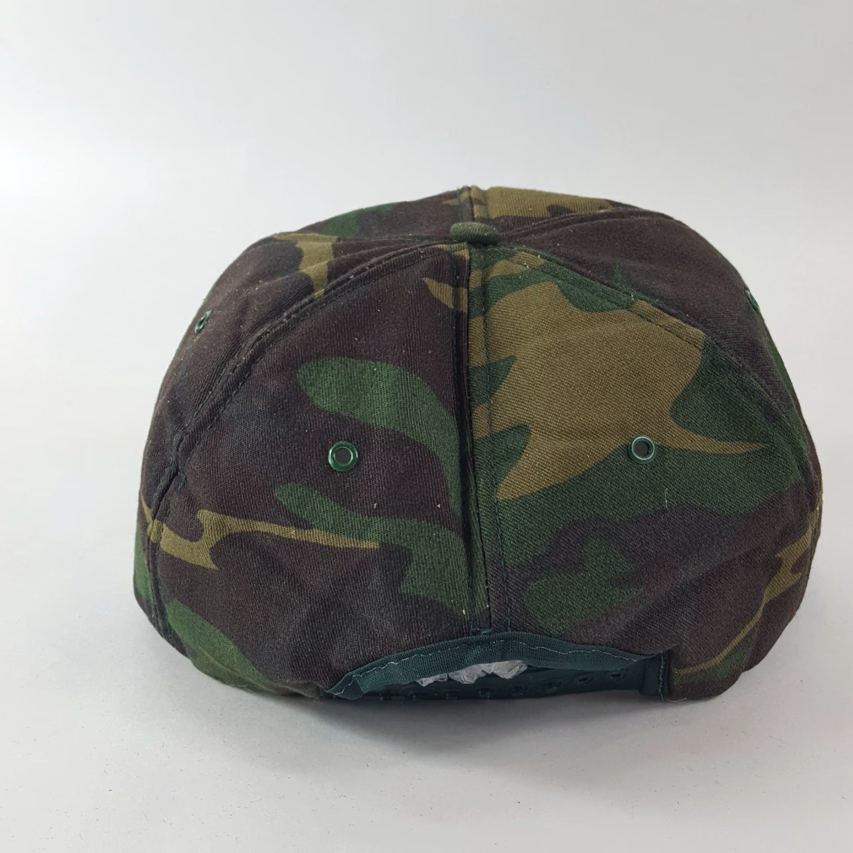 Vintage VINTAGE Levi Garrett Camo Snapback Hat | Adjustable One Size | Green | 80s 90s USA Outdoors Mens Size ONE SIZE - 5 Thumbnail