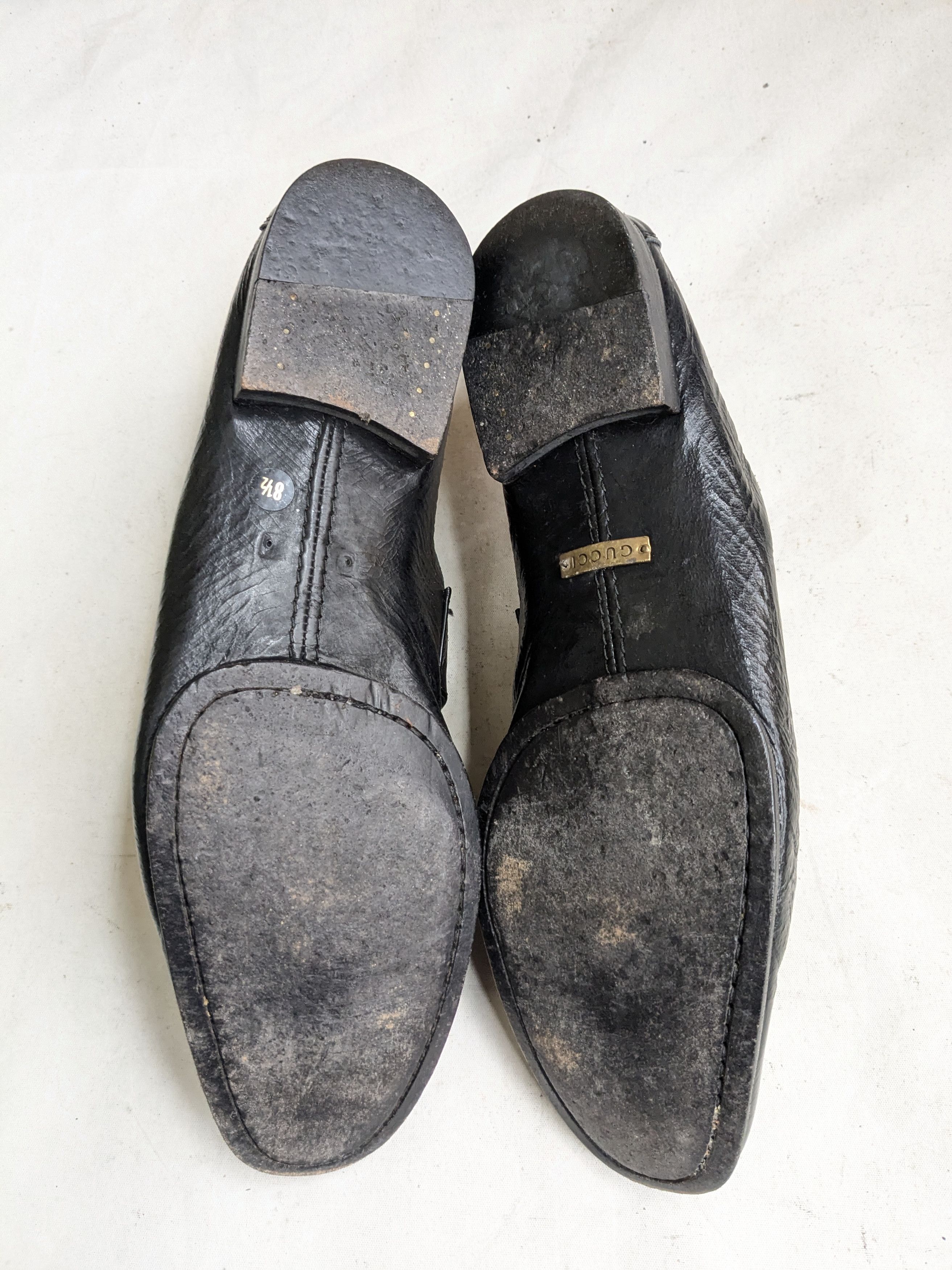 Gucci Gucci Horsebit Loafers Black Leather 9 Snaffle Mules Size US 9 / EU 42 - 15 Thumbnail