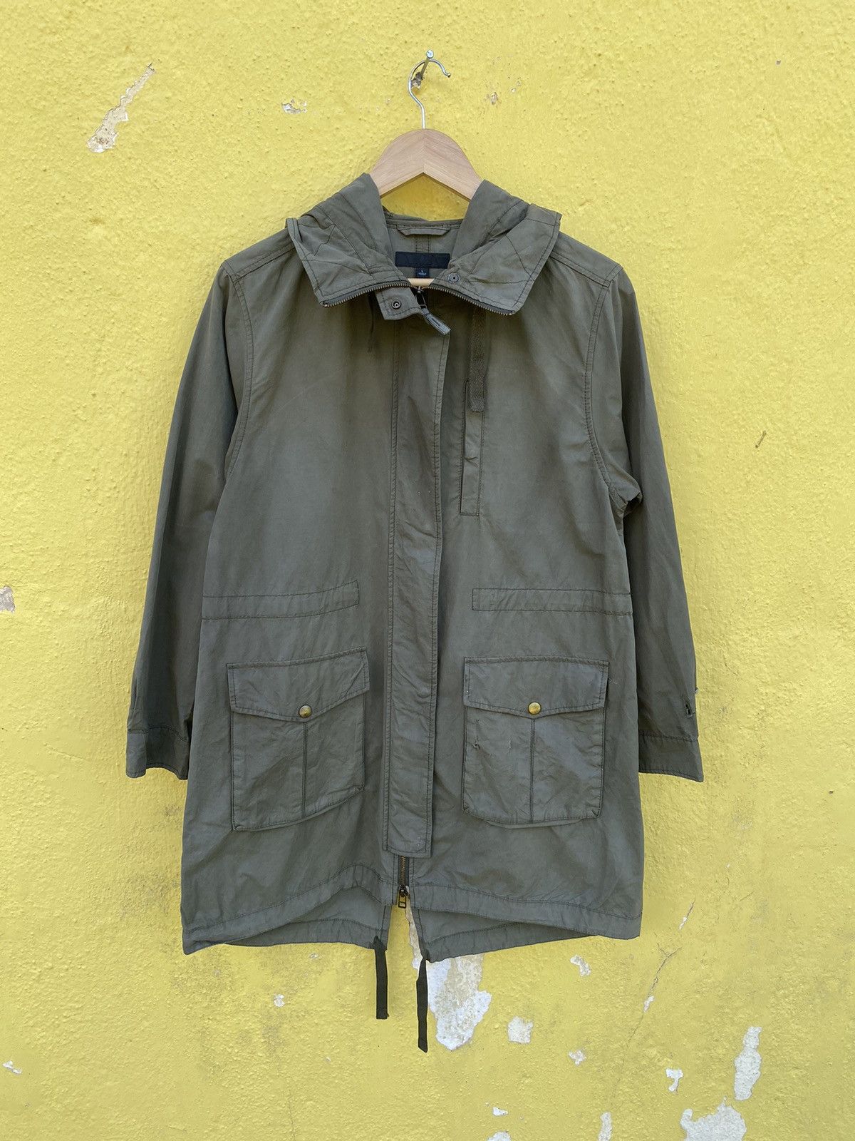 Japanese Brand × Uniqlo Uniqlo military parka jacket Size US L / EU 52-54 / 3 - 5 Thumbnail