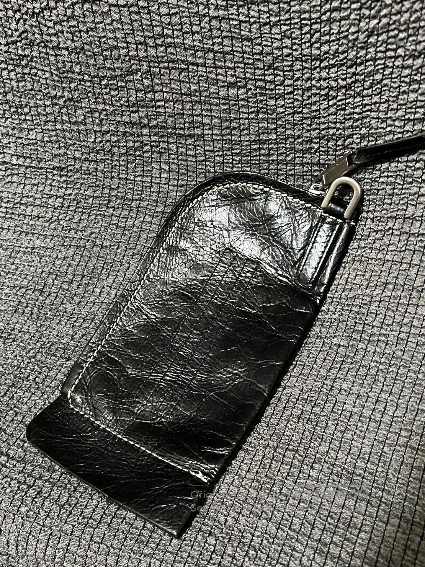 Rick Owens Rick Owens Leather Black Card Holder. Size ONE SIZE - 1 Thumbnail