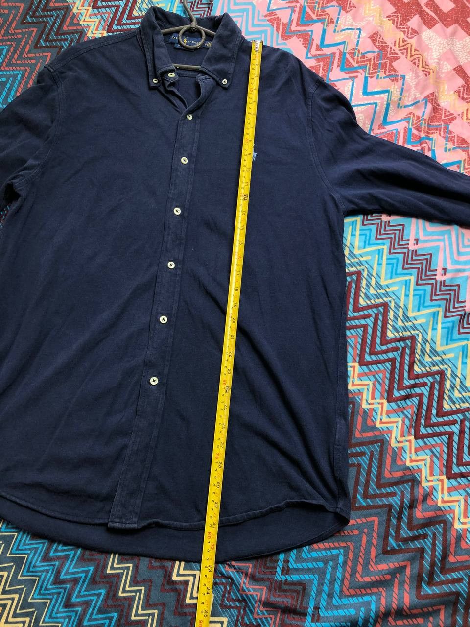 Polo Ralph Lauren × Ralph Lauren Polo Ralph Lauren Men Blue Button Up Shirt Size US L / EU 52-54 / 3 - 6 Thumbnail