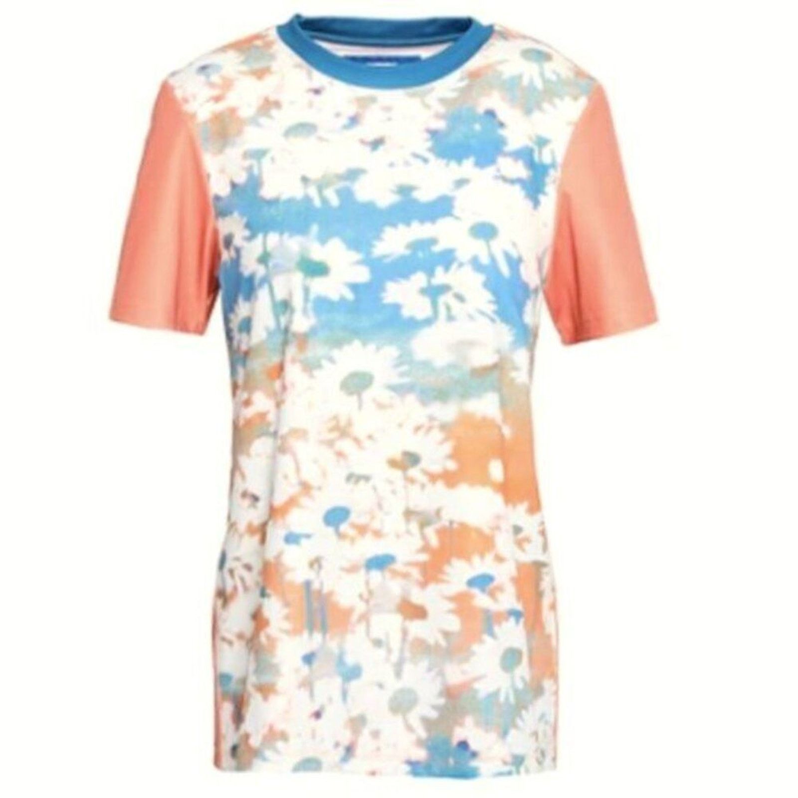 Acne Studios Acne Meow Super 8 Top Flowers Blue M Size M / US 6-8 / IT 42-44 - 1 Thumbnail