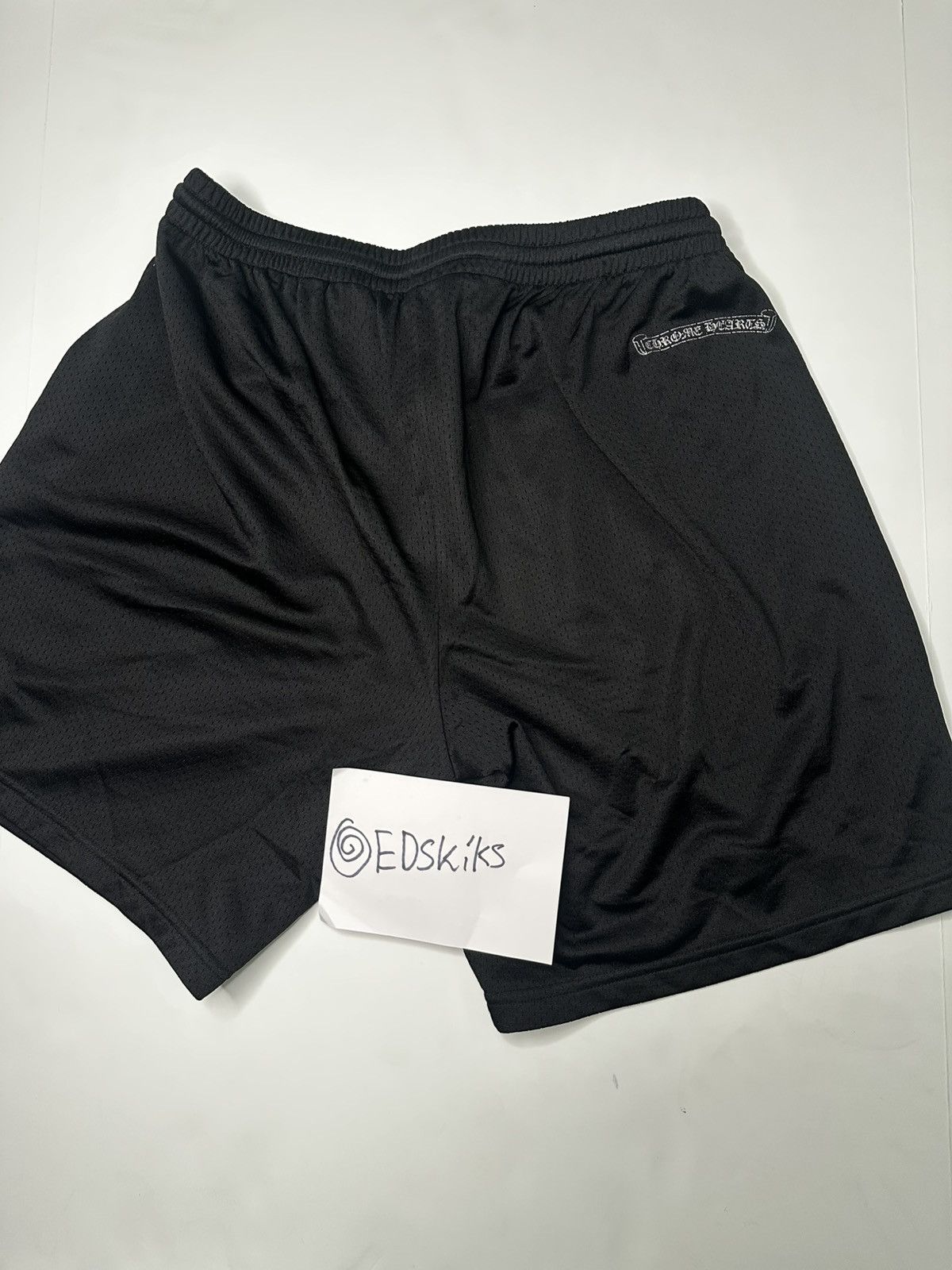 Chrome Hearts Chrome Hearts Mesh Varsity Shorts (Black) XL Size US 30 / EU 46 - 5 Thumbnail