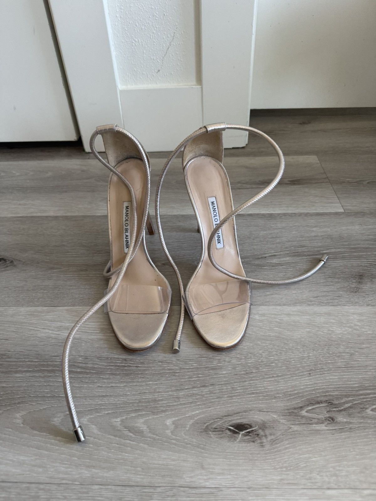 Manolo Blahnik Manolo blahnik heels with ties Size US 7 / IT 37 - 2 Thumbnail