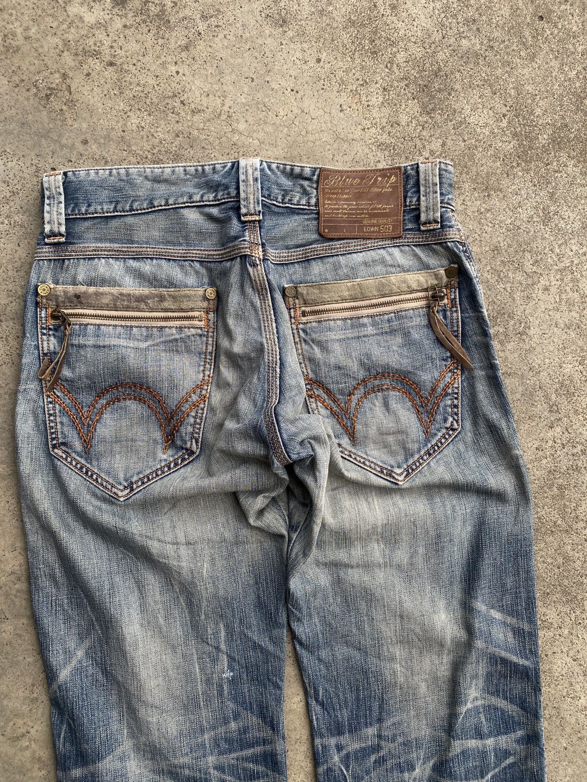 Beauty Beast × Edwin Vintaga edwin 503 bluetrip denim Size US 32 / EU 48 - 4 Thumbnail