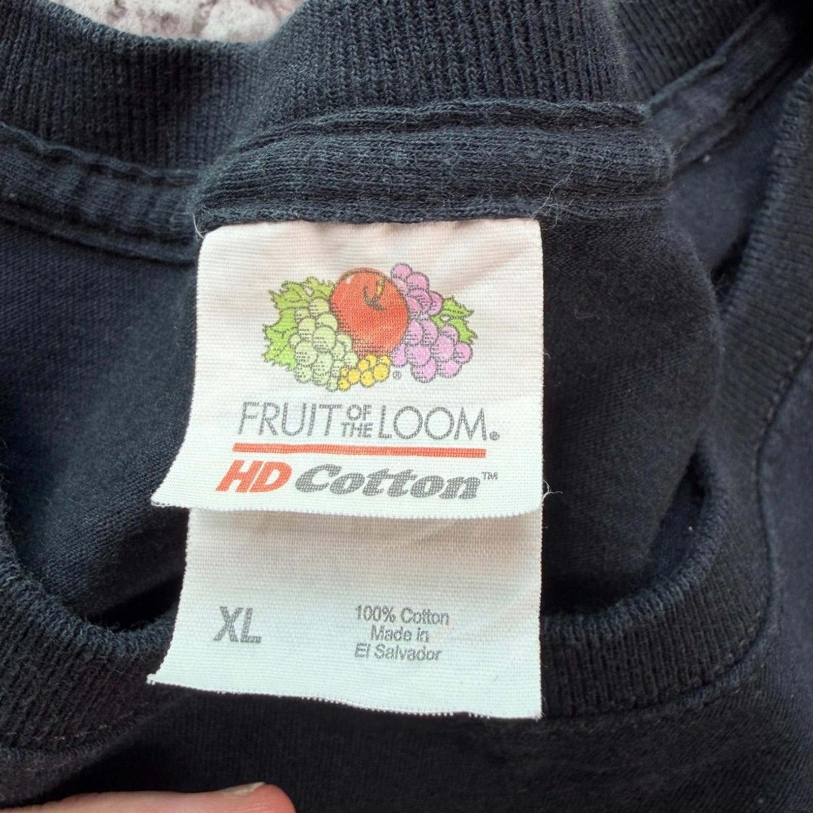 Fruit Of The Loom New York Mets T Shirt Mens XL Black Lets Go Mets MLB Size US XL / EU 56 / 4 - 4 Thumbnail