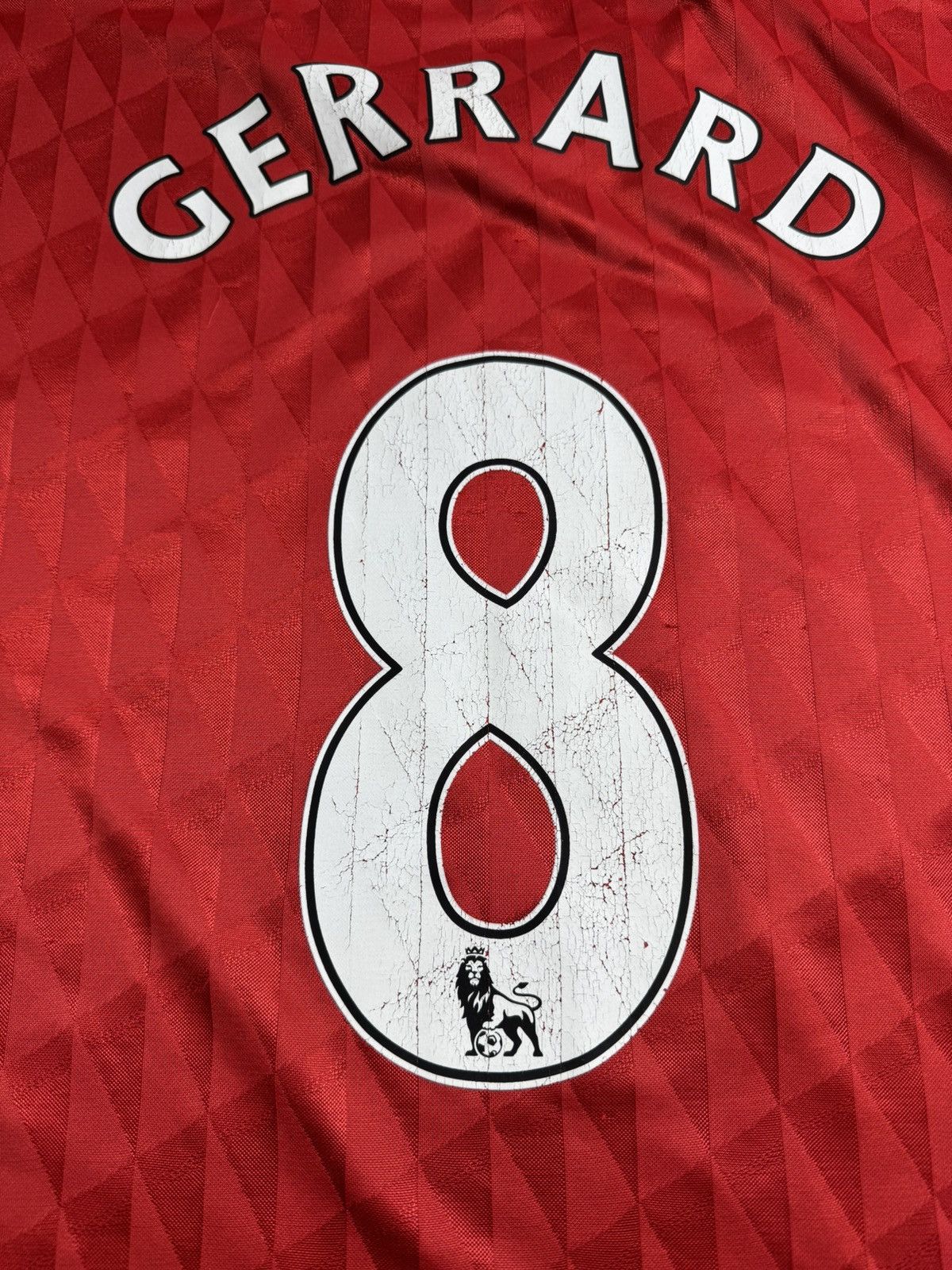 Adidas LIVERPOOL VINTAGE Red 2020/2012 Gerrard Adidas Soccer Football Shirt Jersey Kit Size US L / EU 52-54 / 3 - 23 Thumbnail