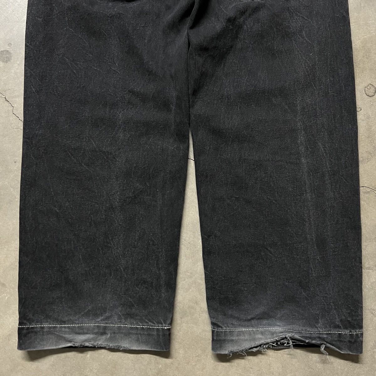 JNCO × Southpole × Vintage Vintage 2000’s JNCO Black BAGGY Wide-Leg Denim Jeans Size US 32 / EU 48 - 3 Thumbnail