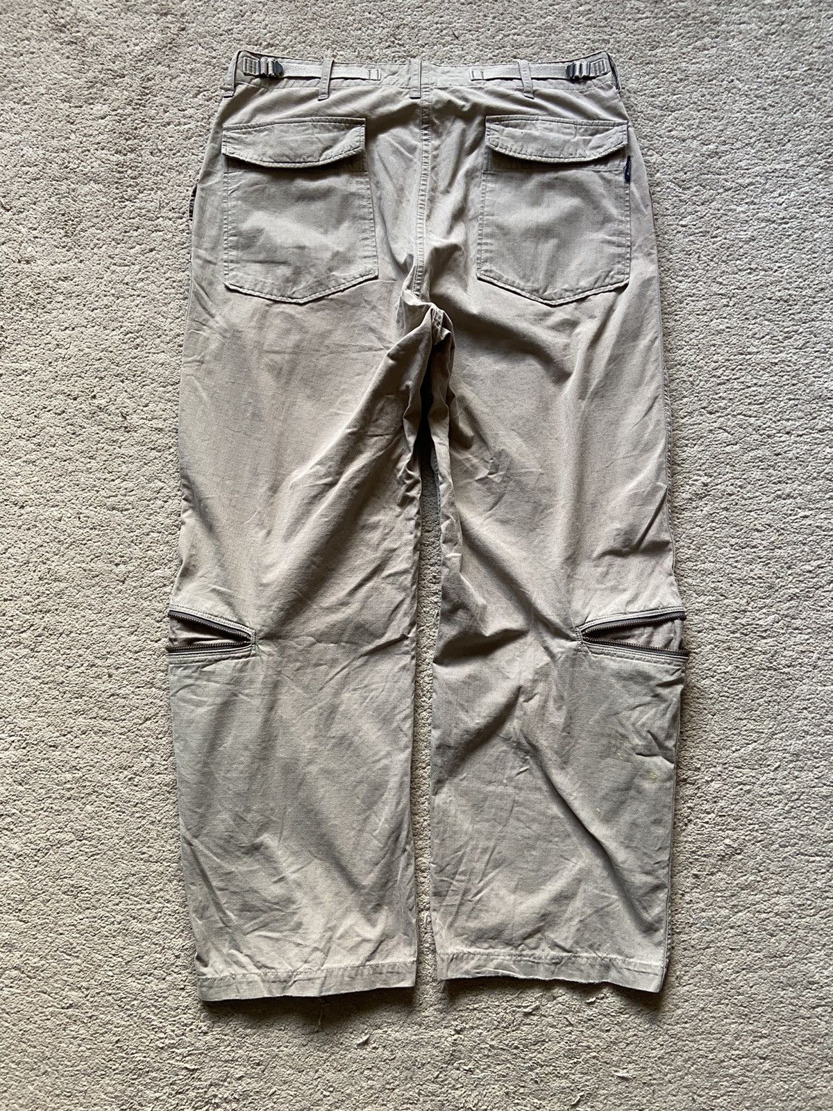 Avirex Vintage Avirex Multi Zipper Pocket Parachute Bondage Pants Size US 34 / EU 50 - 15 Thumbnail