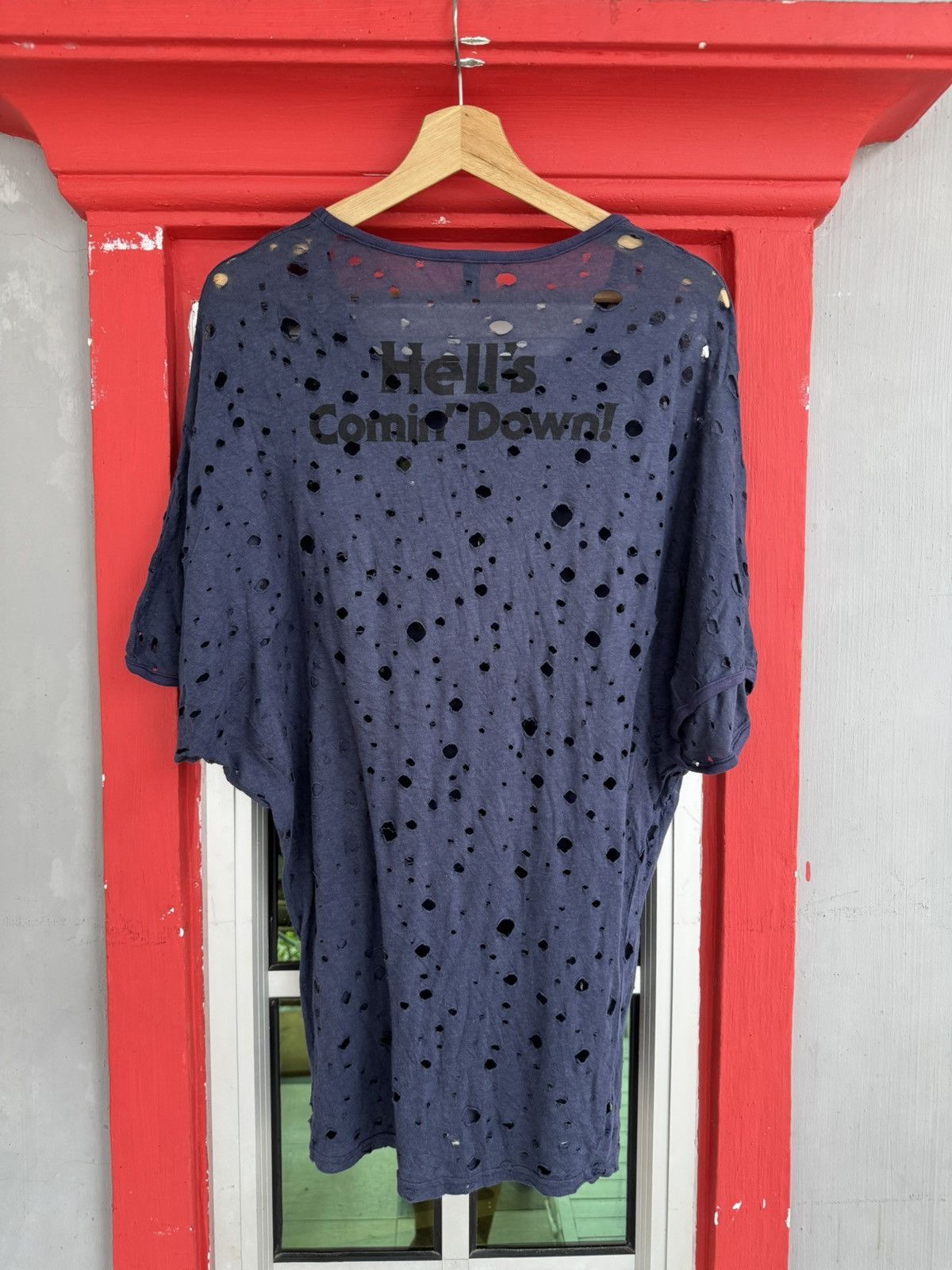 Hysteric Glamour Hysteric Glamour “Hell’s Commin Down” Tee Size ONE SIZE - 2 Thumbnail