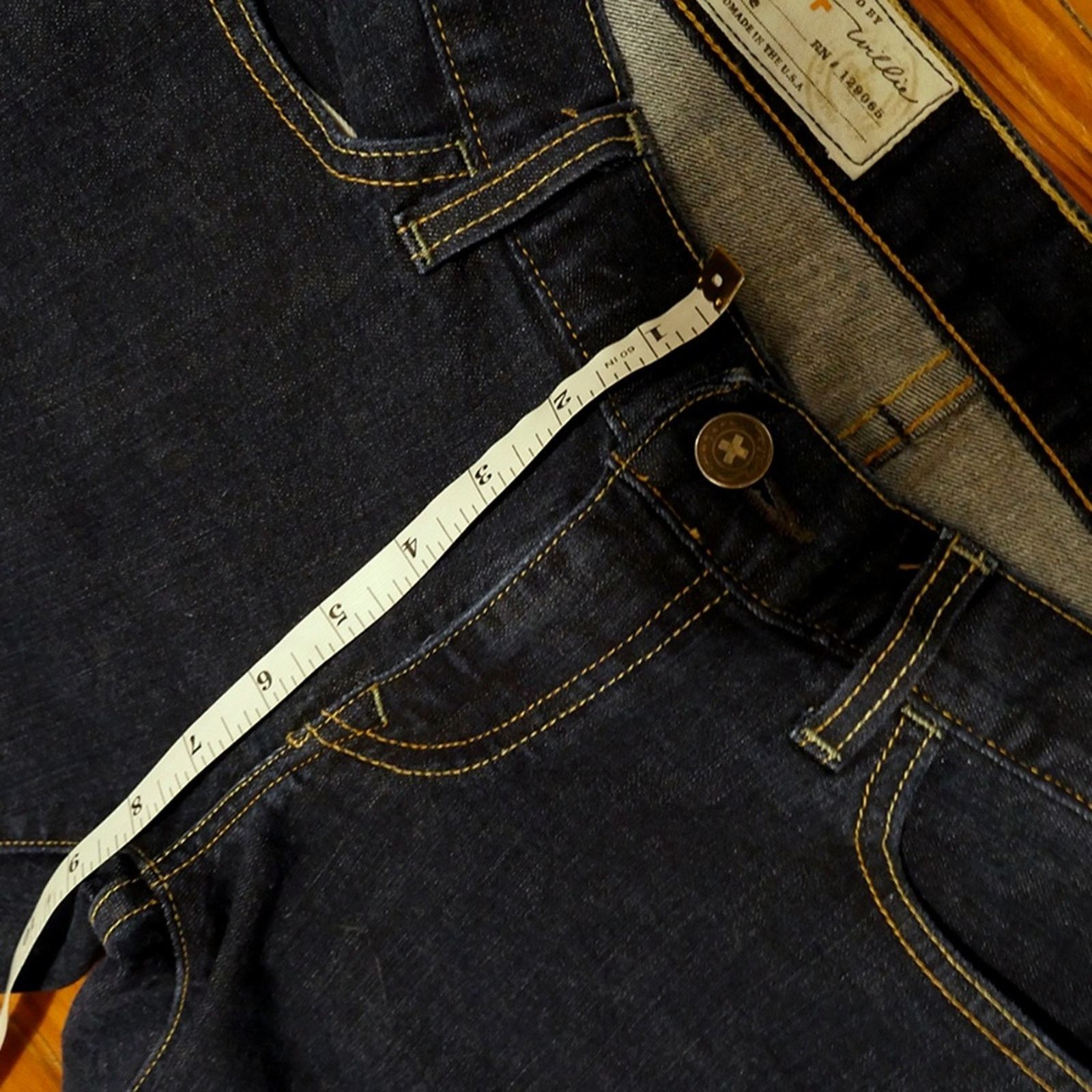 Imogene + Willie NWOT Imogene + Willie Jesse Denim Jeans Dark Wash 27 Size 27" / US 4 / IT 40 - 9 Thumbnail