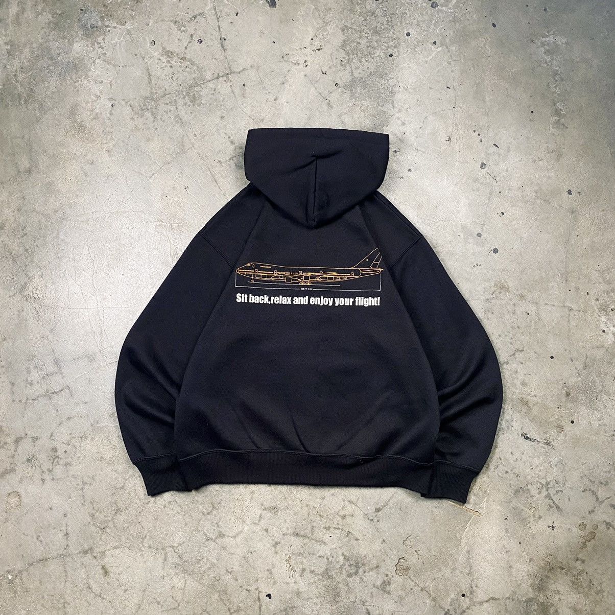 Japanese Brand y2k 5B Cargo Plane Boxy Zip Up Hoodie Size US S / EU 44-46 / 1 - 1 Thumbnail