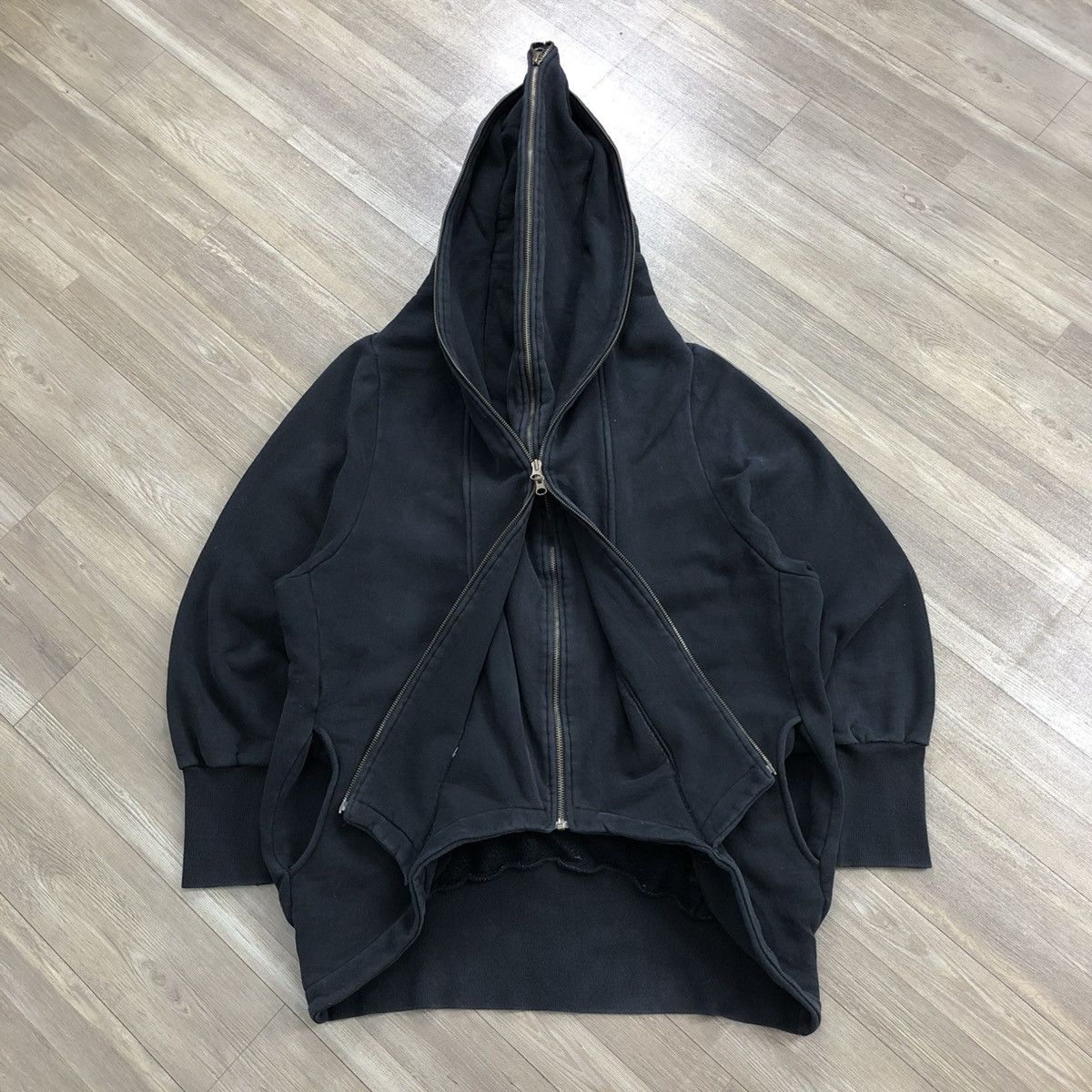 If Six Was Nine 2000s Victory Punk Goa Lgb Punk Style Double Zipper Hoodie Size US L / EU 52-54 / 3 - 9 Thumbnail