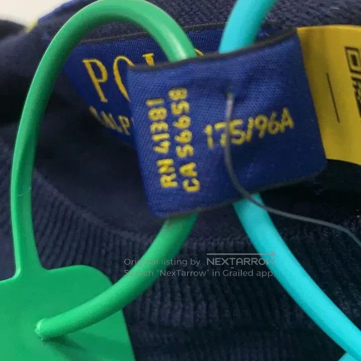 Polo Ralph Lauren Polo Ralph Lauren FW21 Logo Embroidered Crewneck Pullover. Size US M / EU 48-50 / 2 - 2 Thumbnail